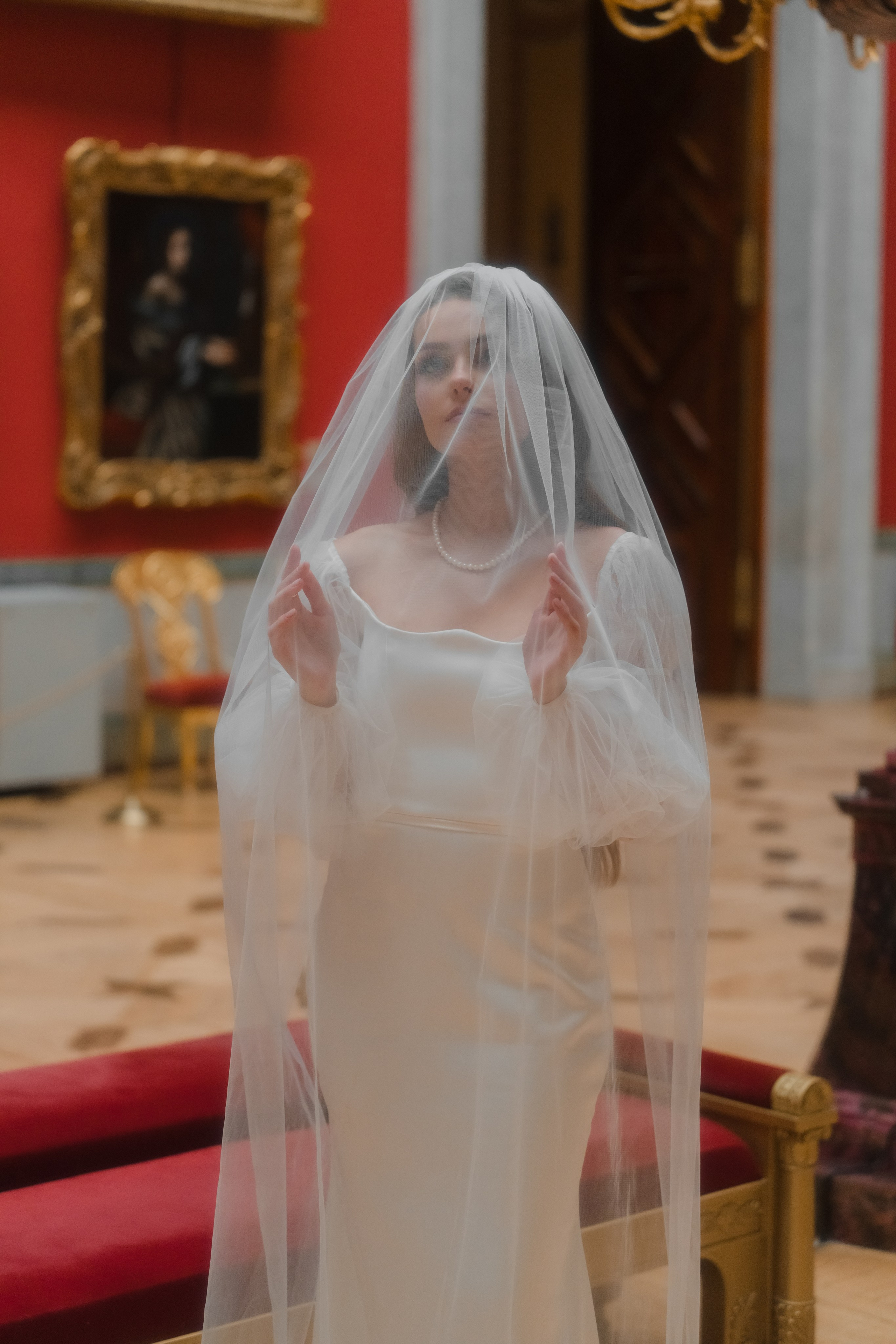 Фотосессия в Эрмитаже упрекрасно передаст Ваш стиль свадьбы!