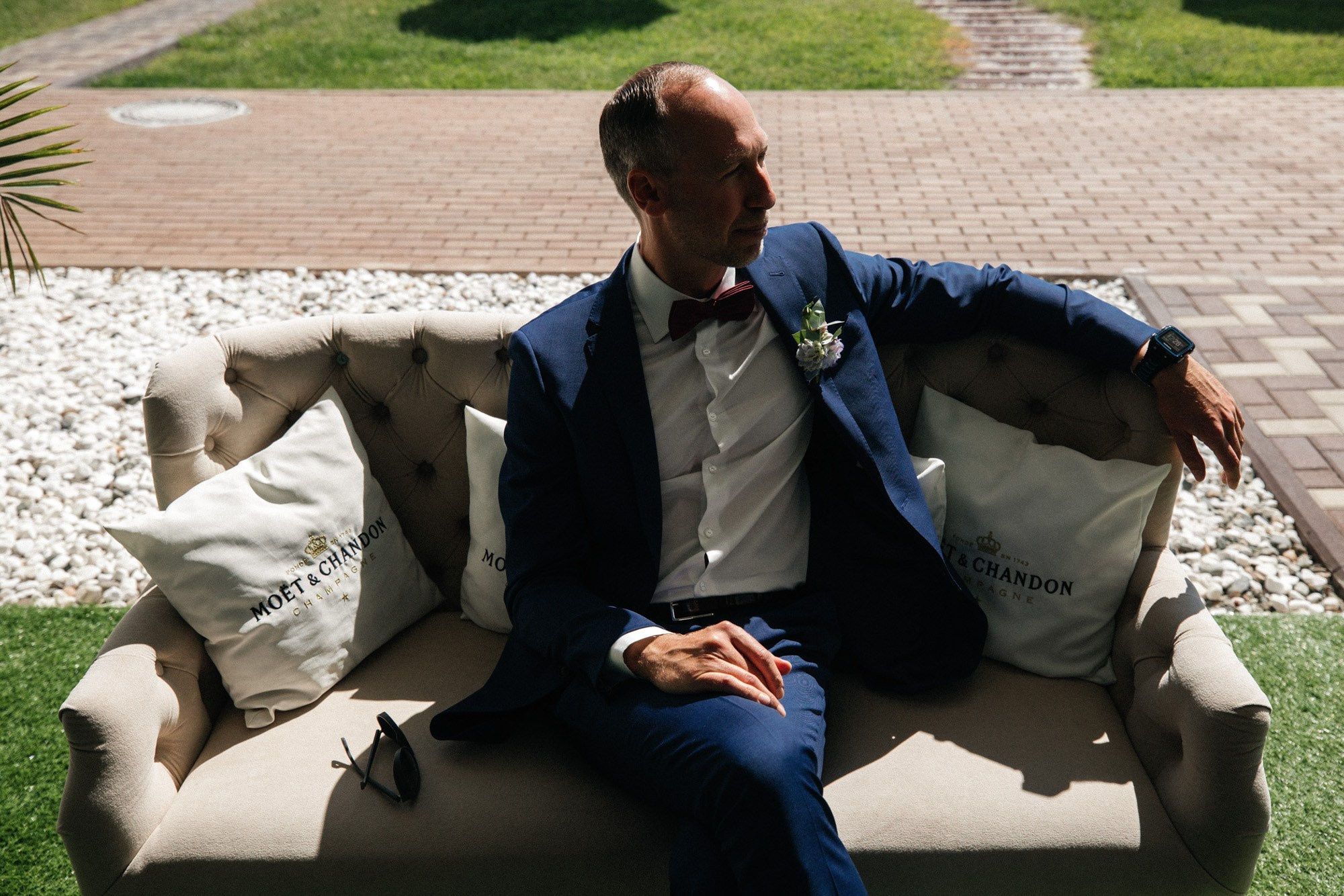 Свадебная фотосессия на вилле в Сочи. Свадебный, репортажный фотограф Дмитрий Макарченко