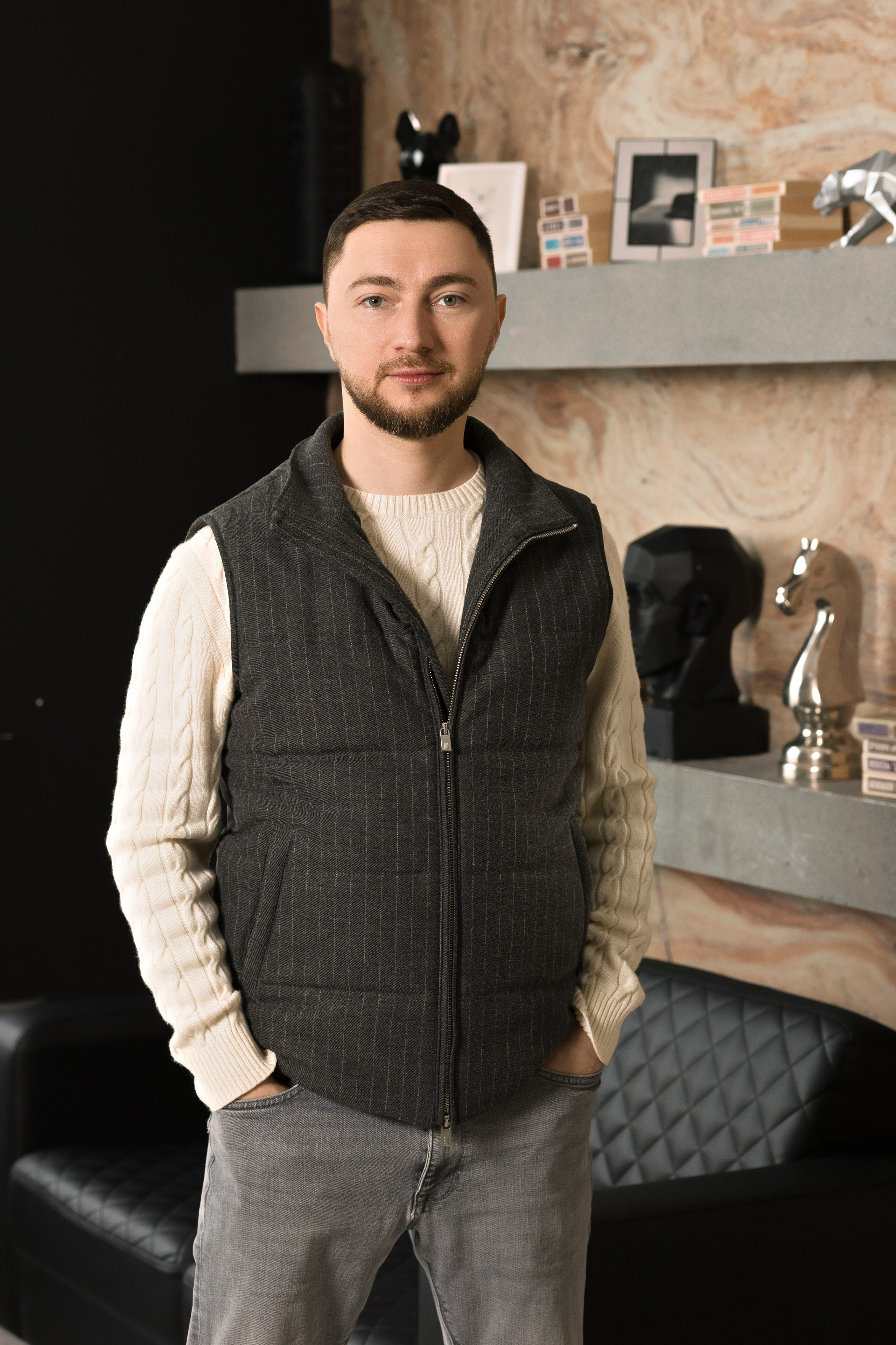 Бизнес портрет мужской. Профессиональный фотограф в Москве