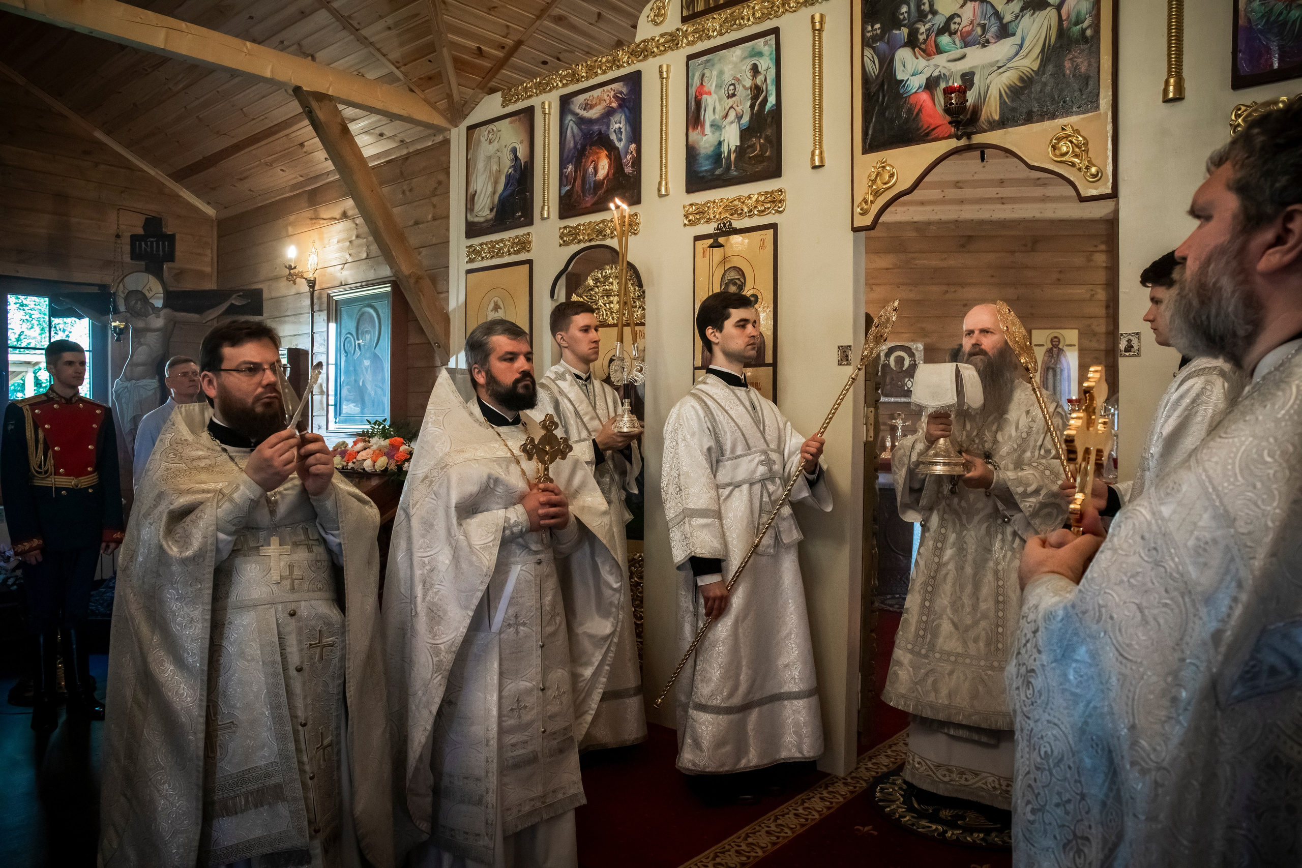 Епископ Силуан Павло-Посадский служба в храме св.Николая 25.08.2024. Арт- фотограф Москва