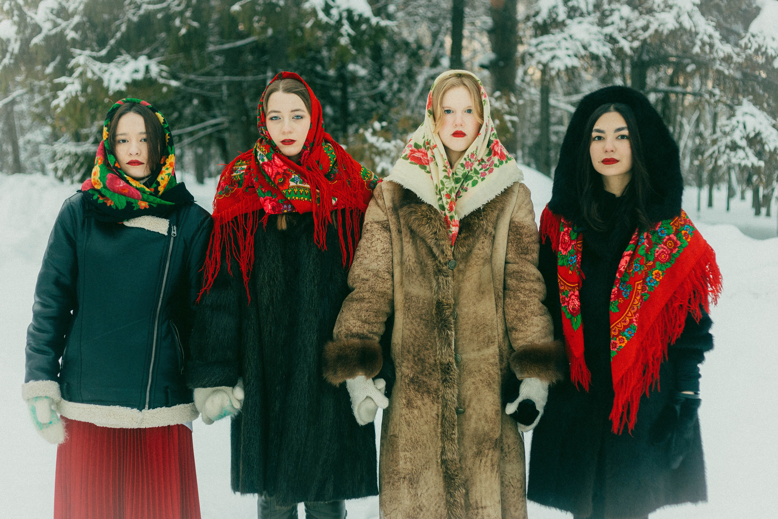 Зима в стиле СССР. Портретный и репортажный фотограф Елизавета Рудовская|Казань