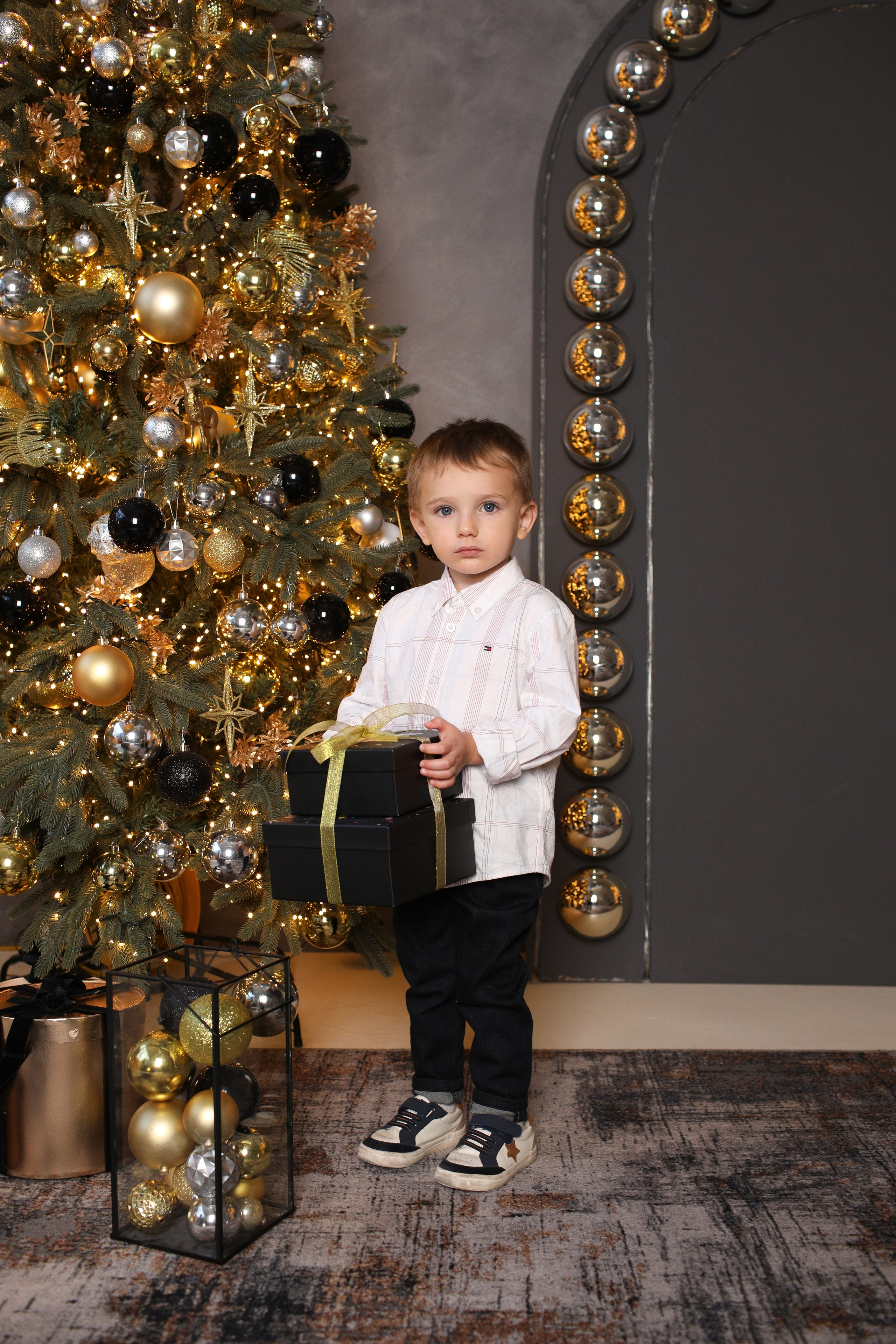 Новогодние детские фотосессии. Ирина Кан Фотограф новорожденных в Екатеринбурге