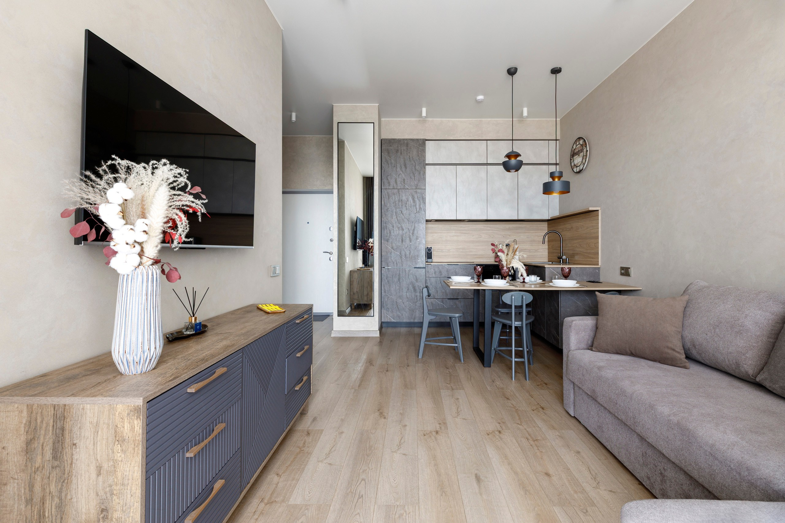 Судак. Апартаменты для суточной аренды. Atlas Apart-Hotel & SPA. Интерьерный фотограф Симонян Сергей в Крыму