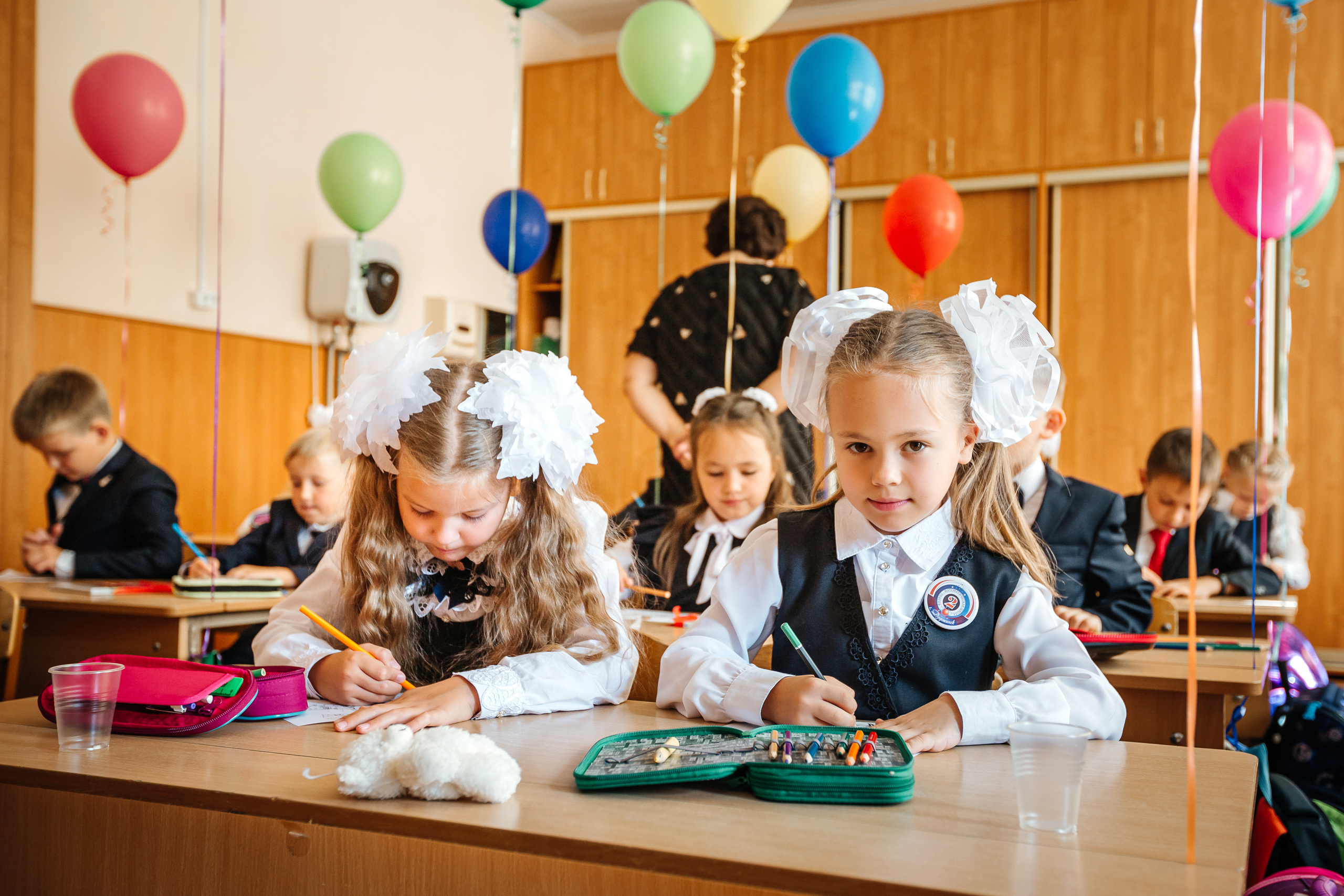 В первый раз в первый класс. Школьные съемки. Wedding, romantic photo, family holidays. Workshops