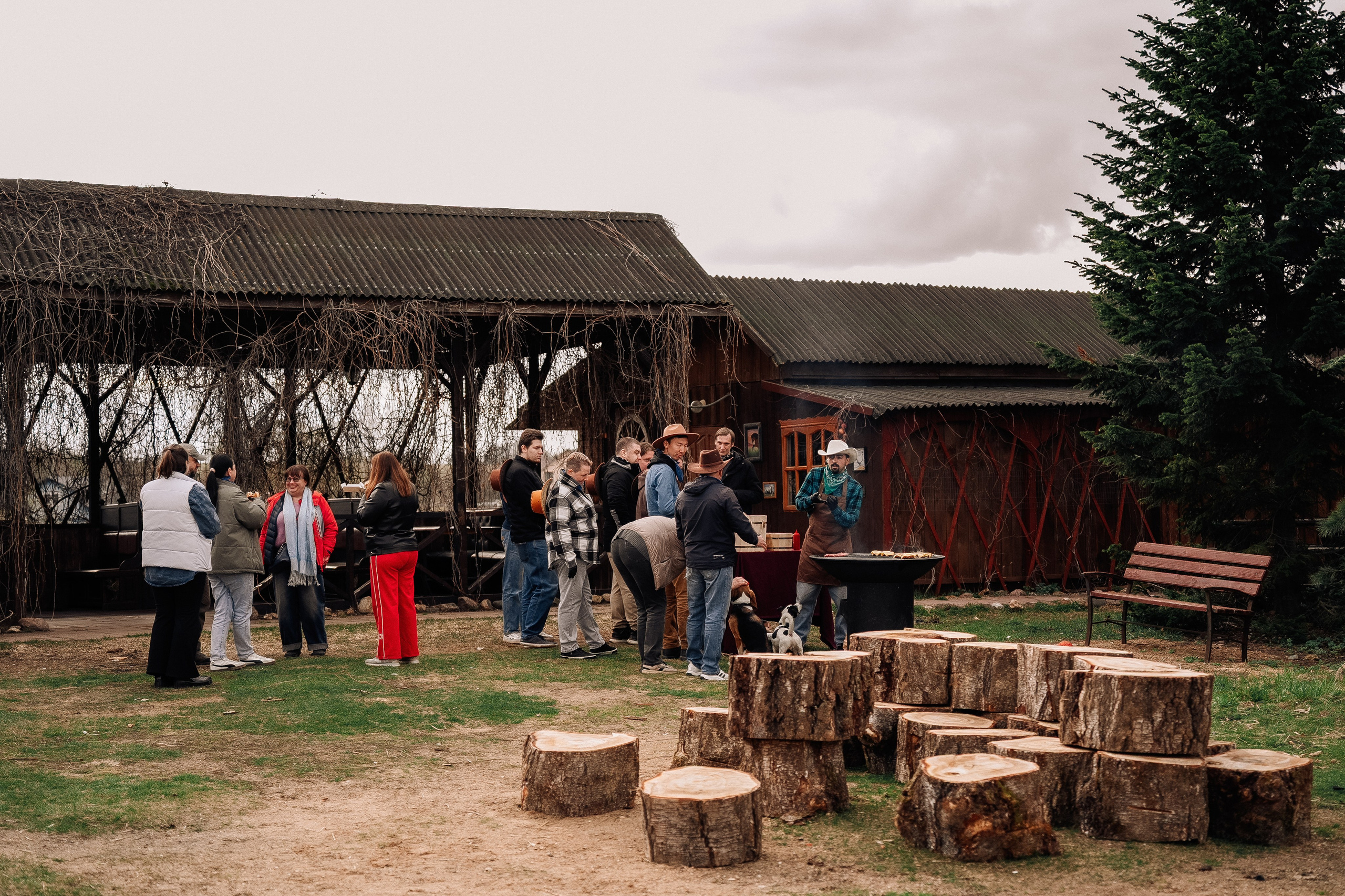 Фотосъемка мероприятия в ранчо Аванпост. Свадебный и семейный фотограф в Москве и МО Геннадий Туманцев