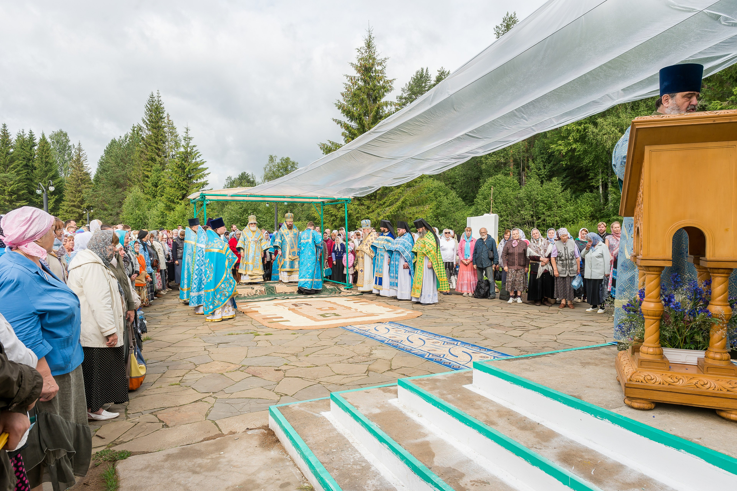 Освящение Оковецкого святого источника. 2015 год. Дима Бабушкин. Фотограф. Подиум. Репортаж. Творчество. Дорого