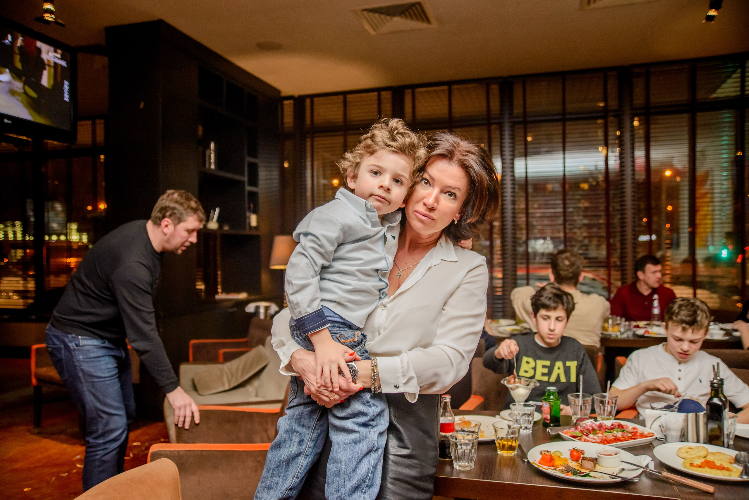 Детский день рождения в ресторане