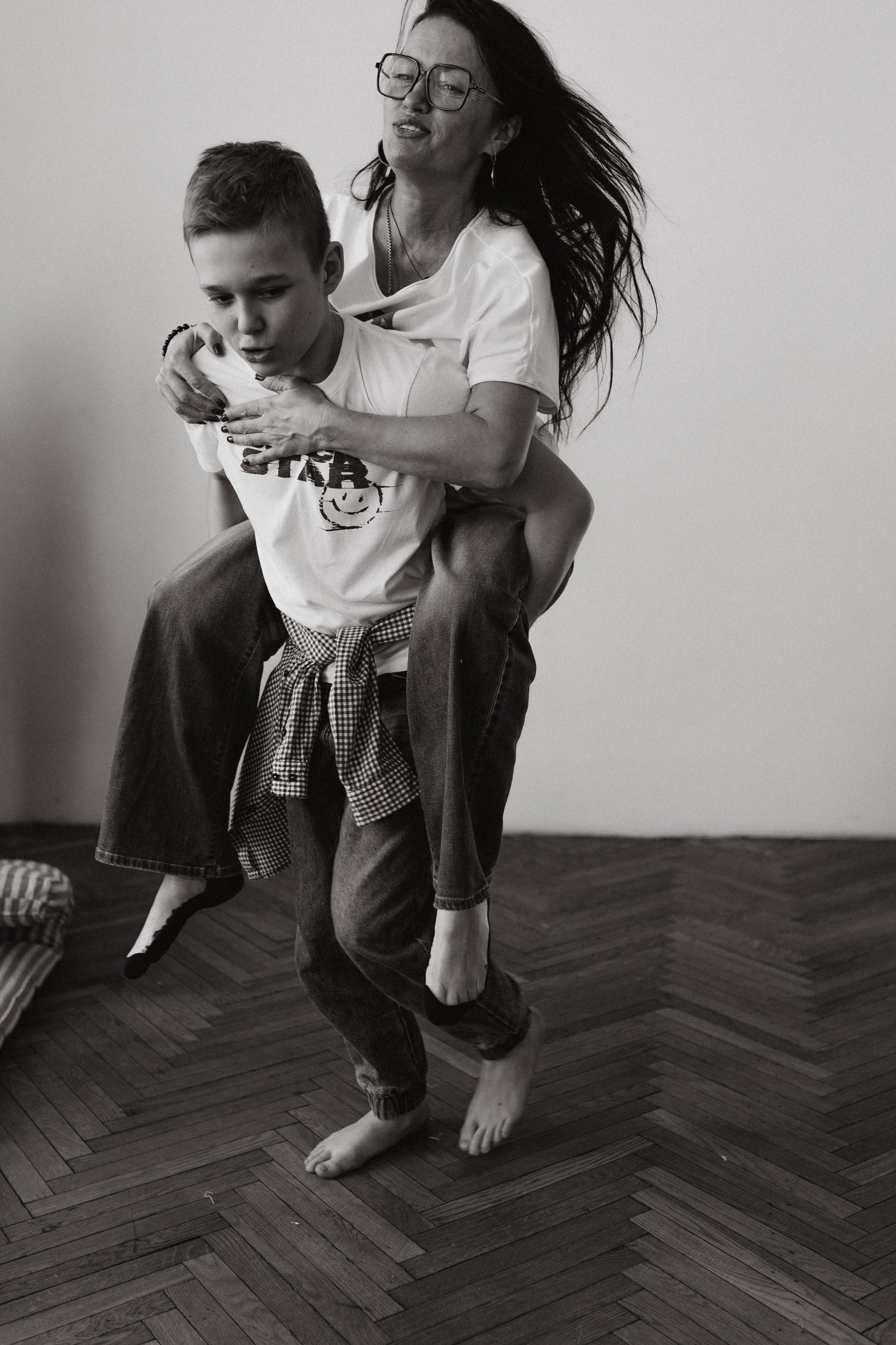 Большая семья в студии. Семейный фотограф в Москве Жукова Анна