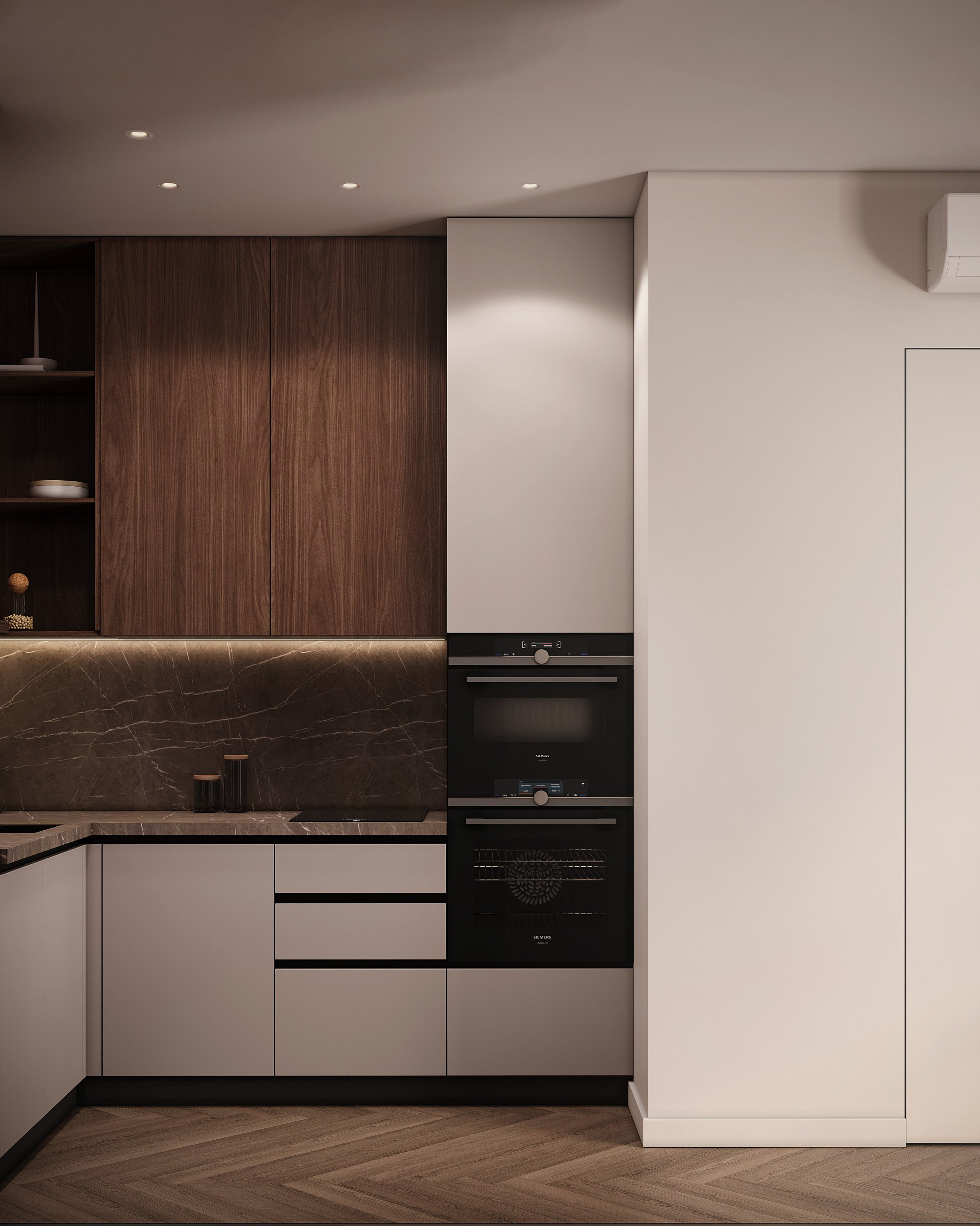 ЖК «CityBay» 40 м². Мария Воропаева | Дизайн интерьера под ключ Москва и МО