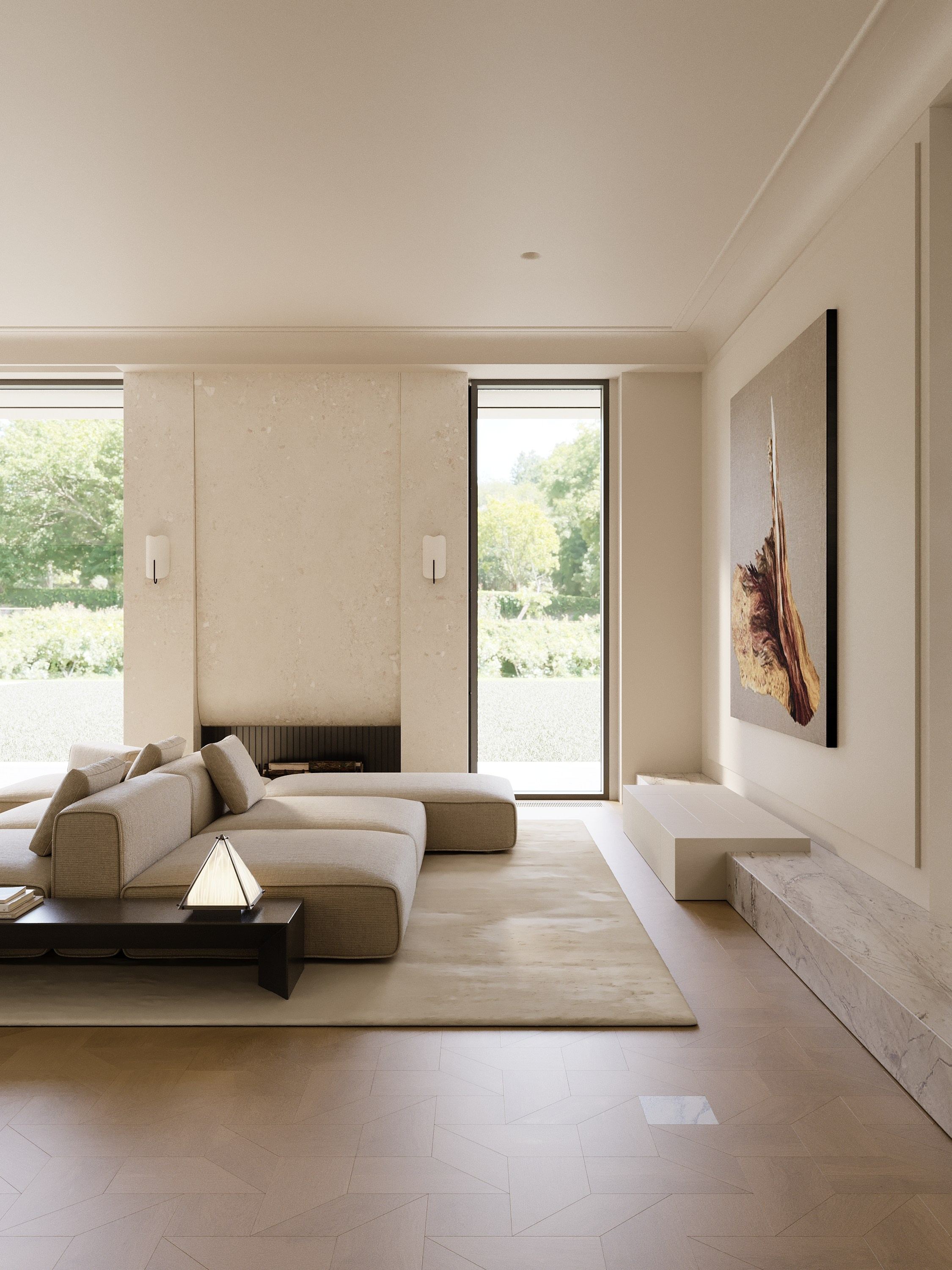 VILLA MADISON /1250 sq m /25'. Интерьерное ателье numéro а