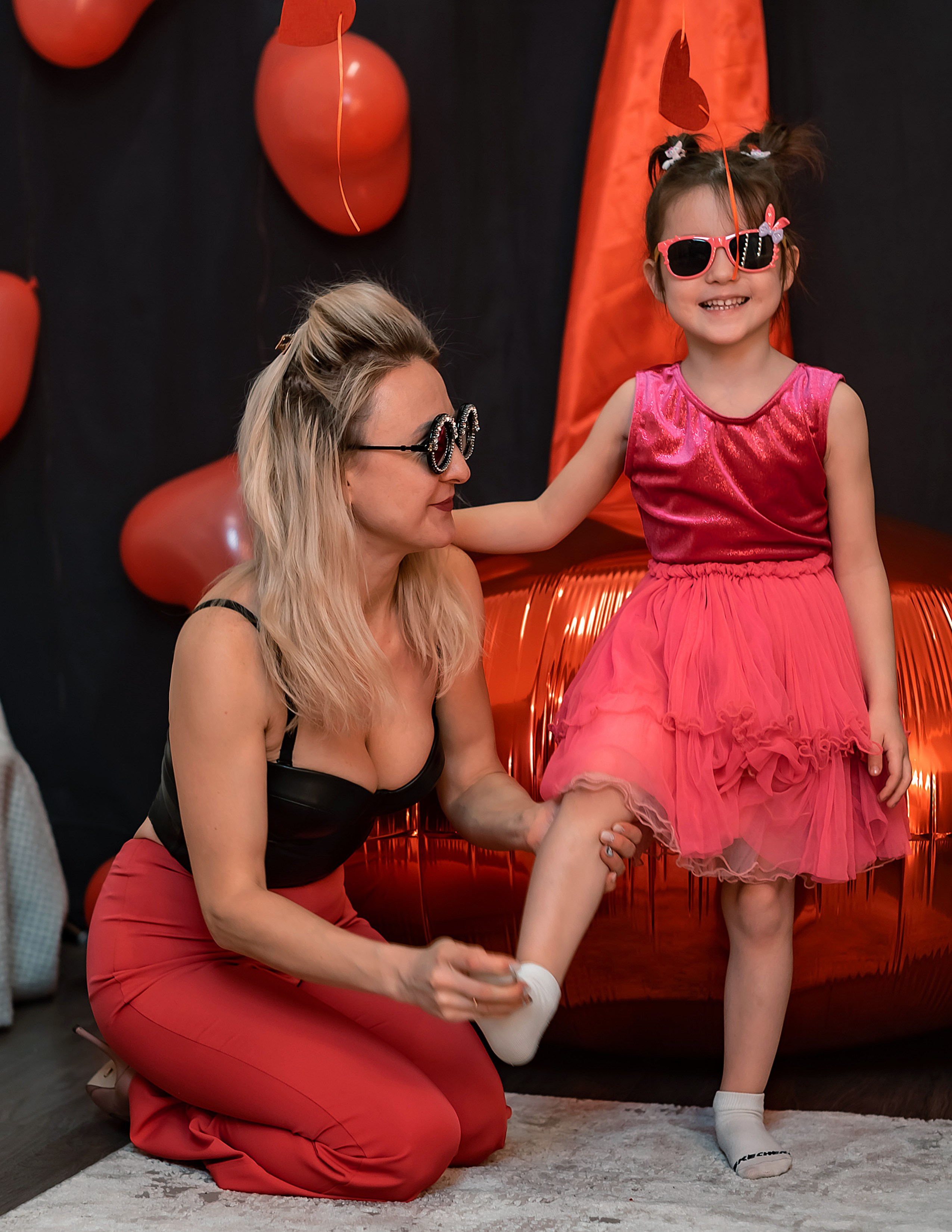 Анастасия с дочкой Анечкой. Фотограф Тула творческие фотосессии недорого Ольга Ромашина