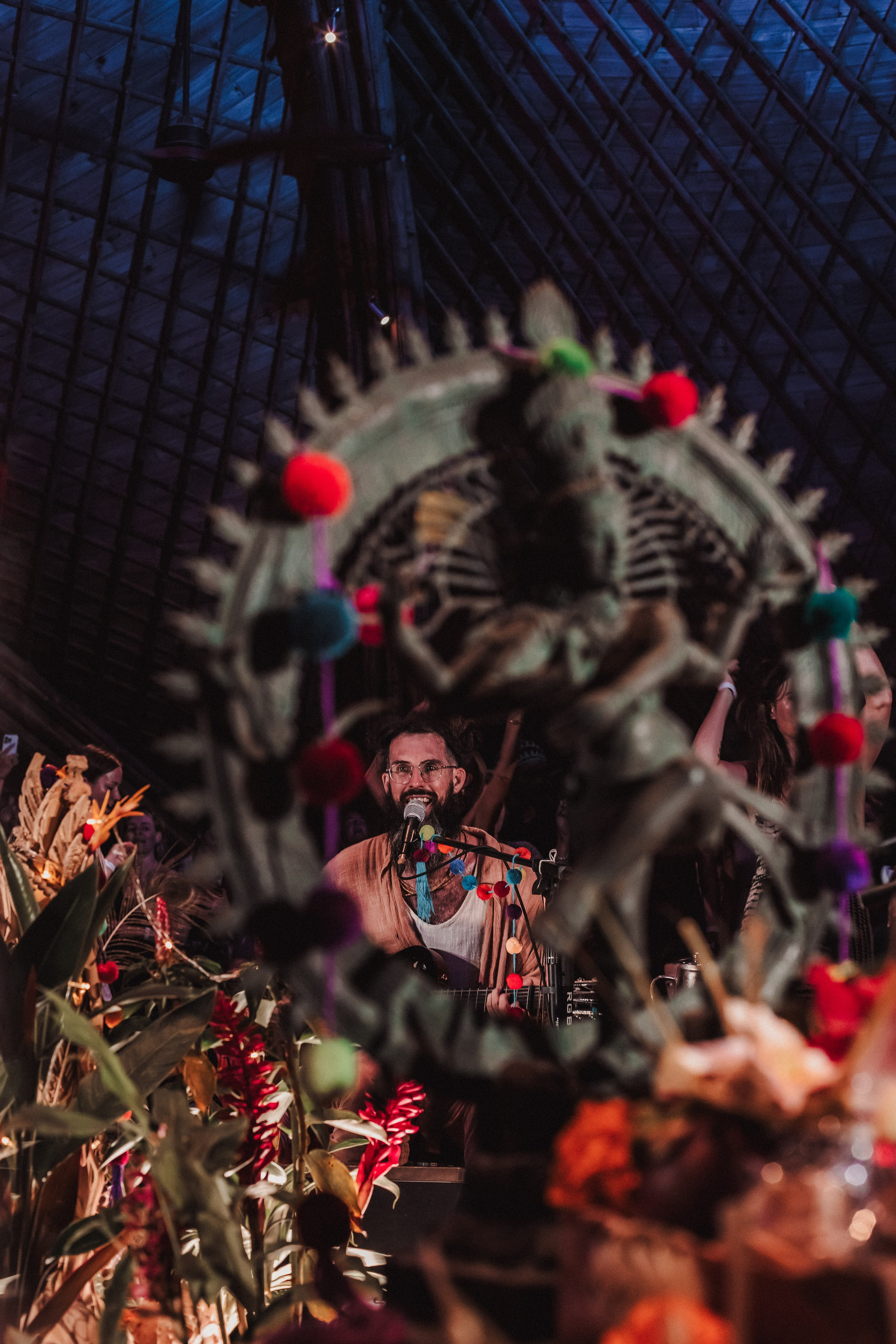 Hanuman Project kirtan at Alchemy march. Mariam Bagdasaryan