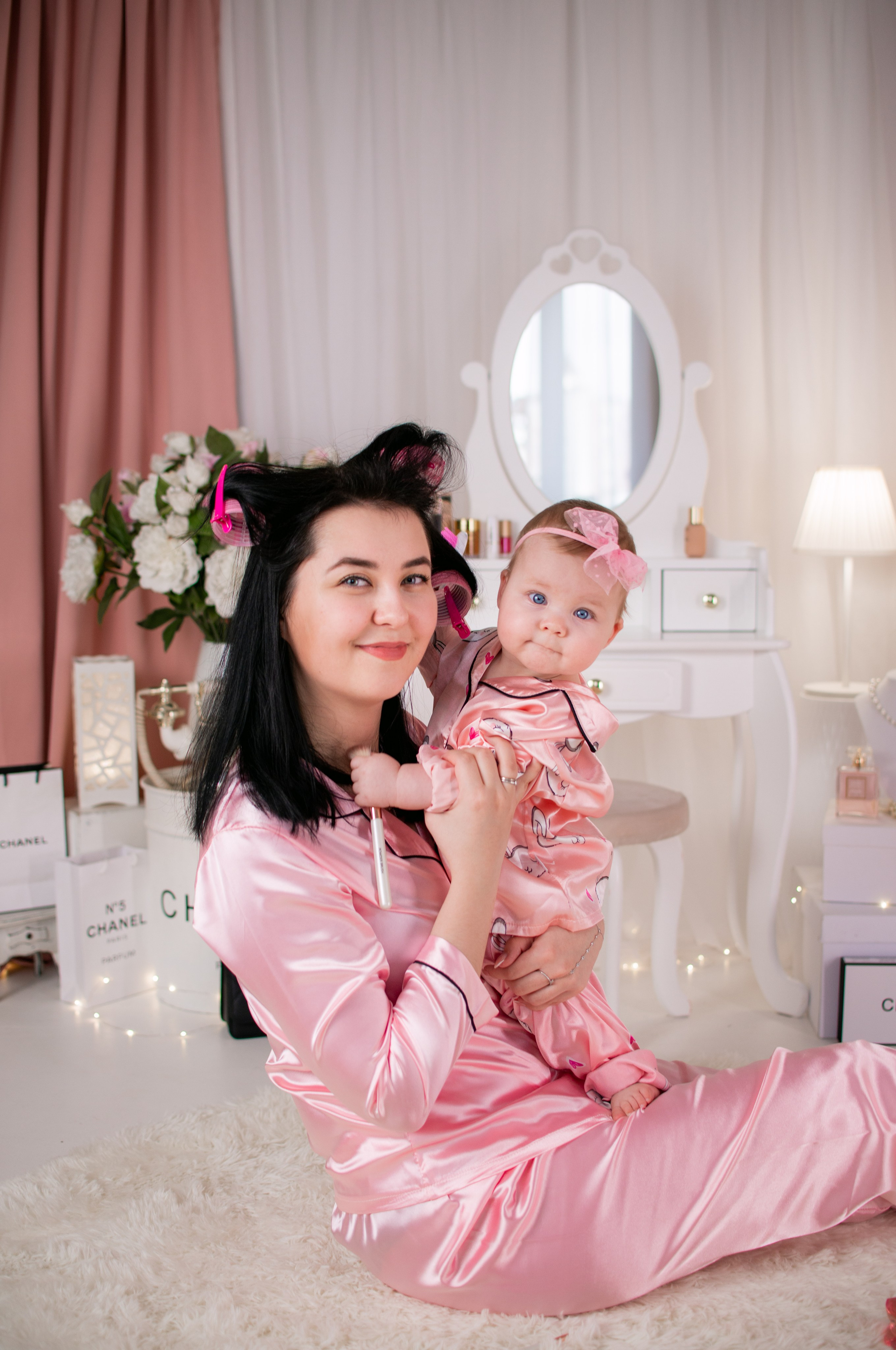 Анонс первых кадров с фотопроекта «Шанель» для Есении. Фотограф новорожденных Краснодар Малышенко Надежда