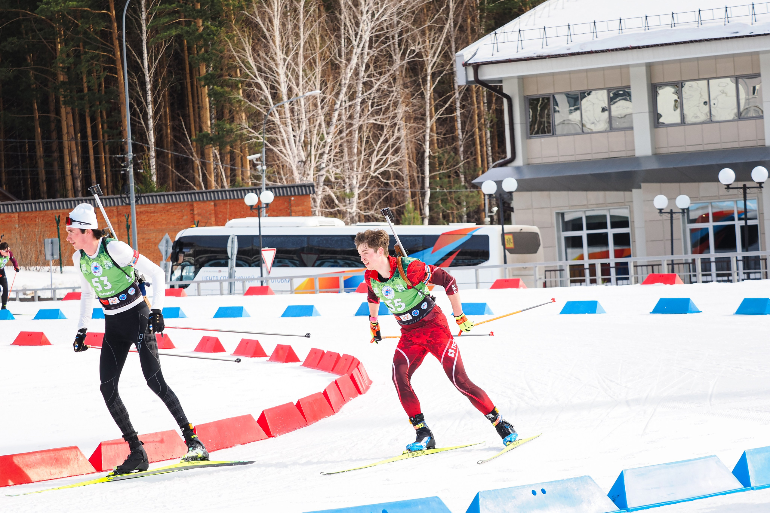 Биатлон / Первенство России. Репортажный фотограф Алексей Козьмин