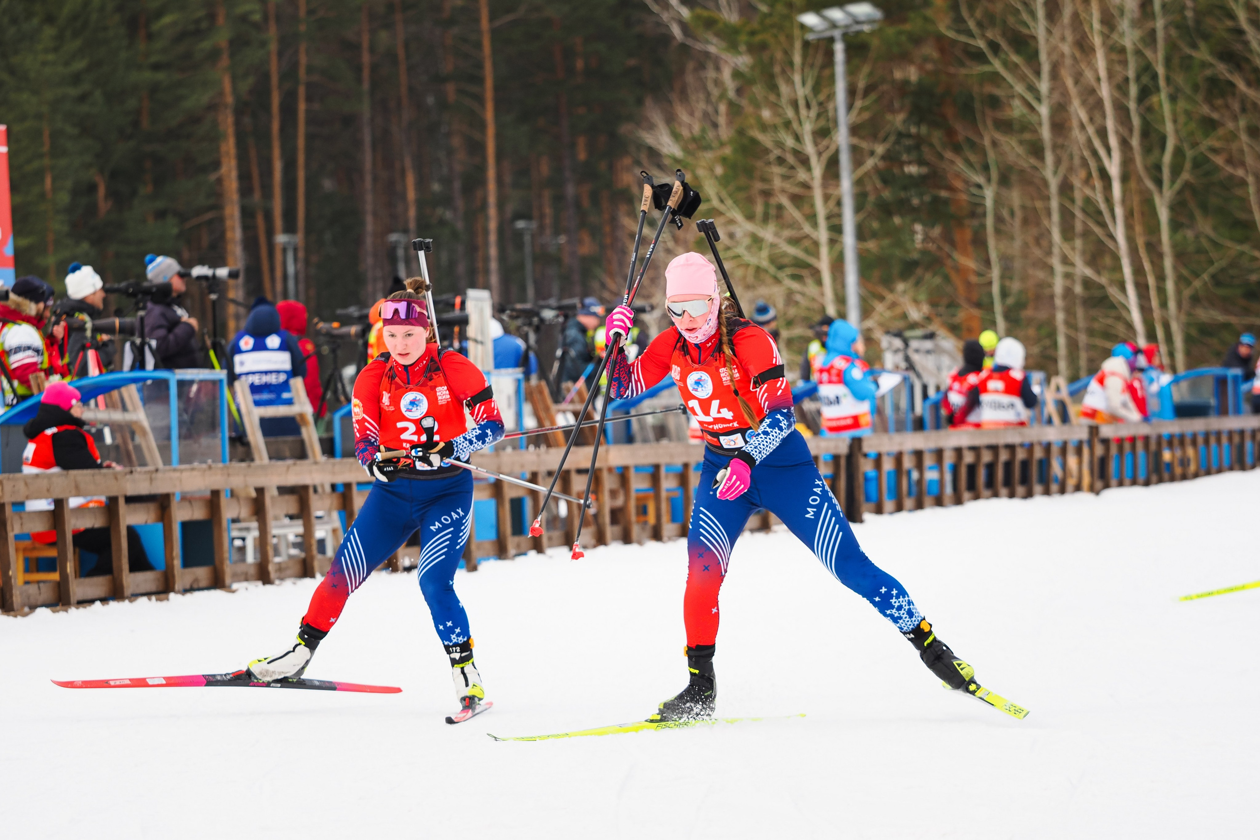 Биатлон / Первенство России. Репортажный фотограф Алексей Козьмин