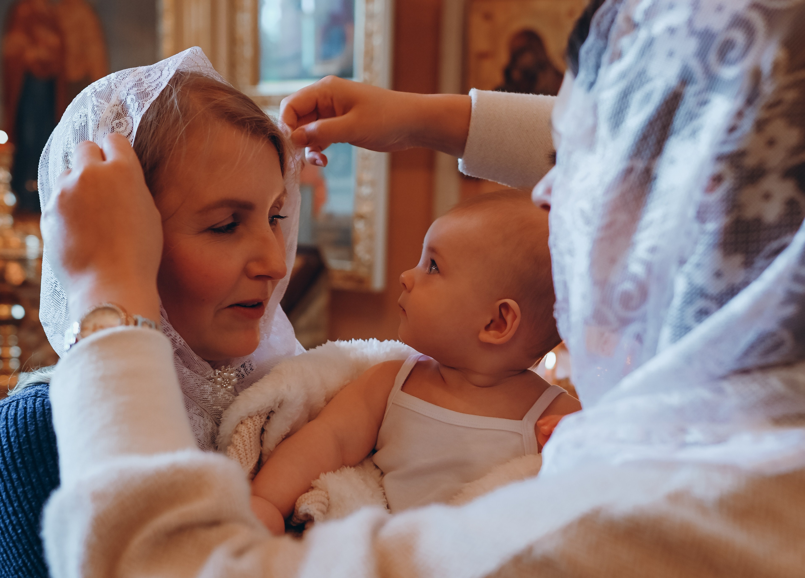 Крещение Любочки. Семейный и свадебный фотограф в Санкт-Петербурге Яна