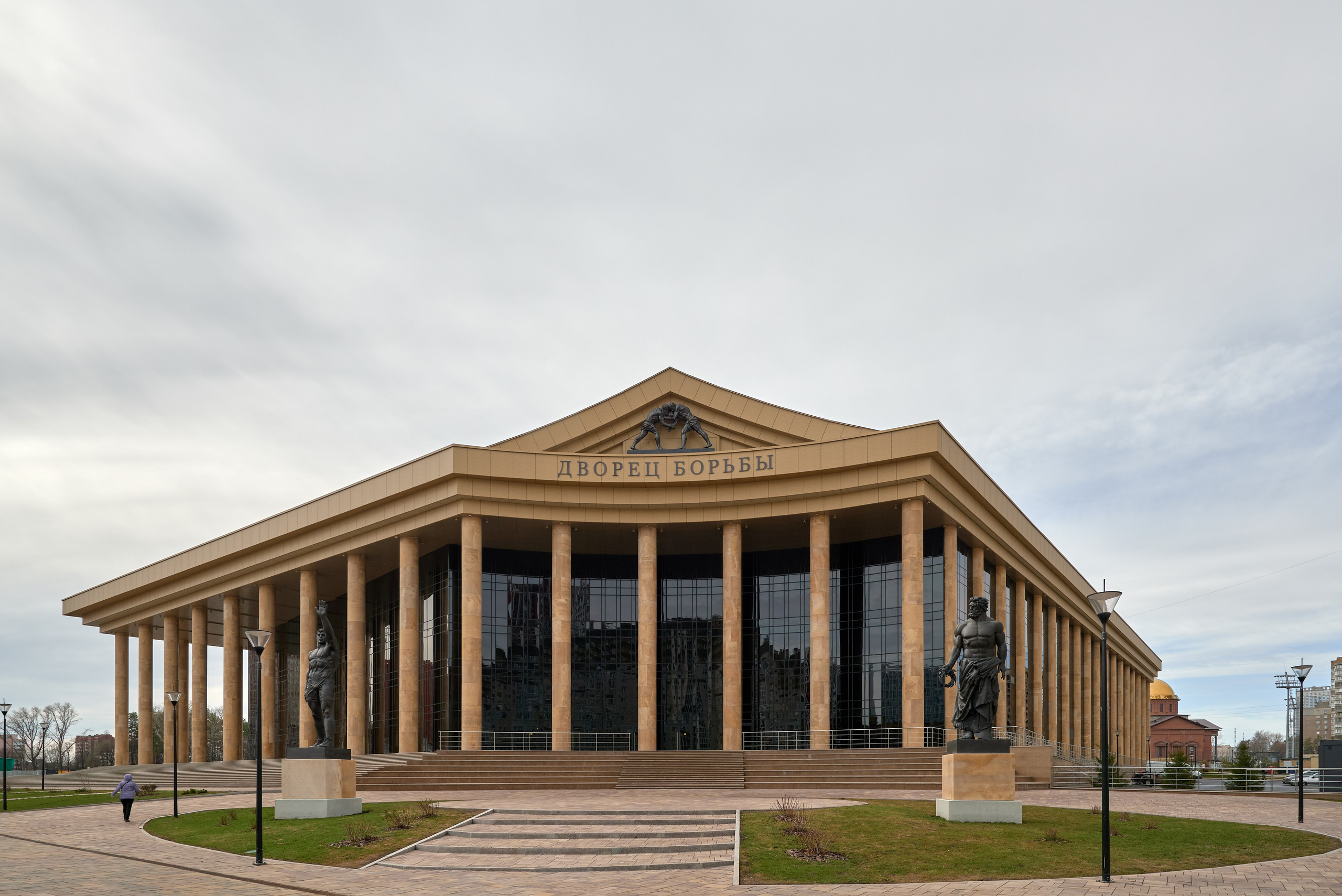 Центр спортивной подготовки Республики Башкортостан Дворец борьбы. Абросимов Лев интерьерный и архитектурный фотограф