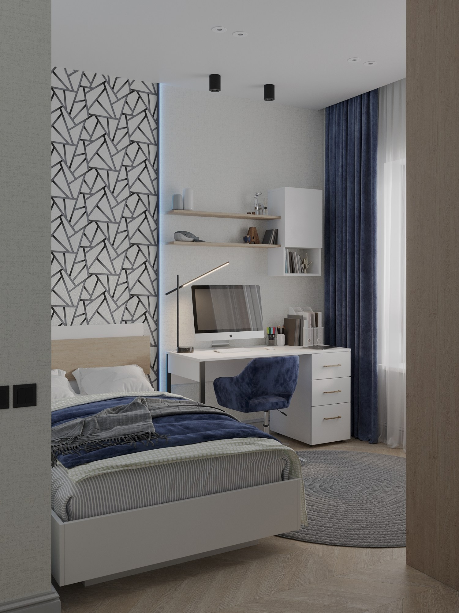 Проект детских. 3D-дизайнер Кристина Пуляевская