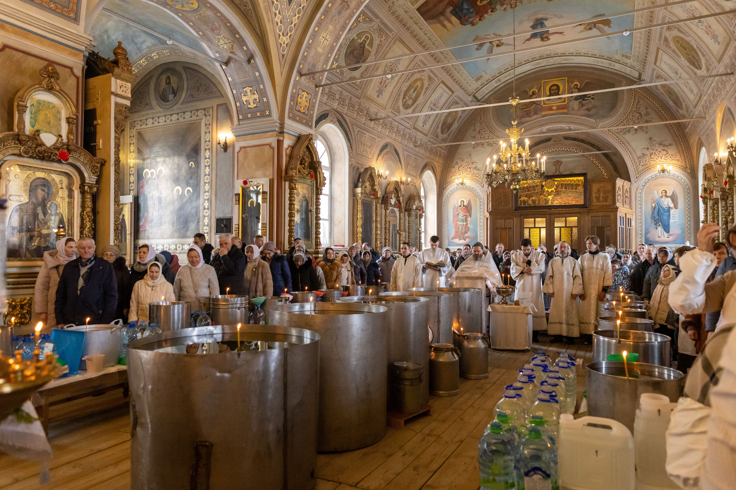 Крещение. Утренняя. Семейный и детский фотограф Анна Петракова