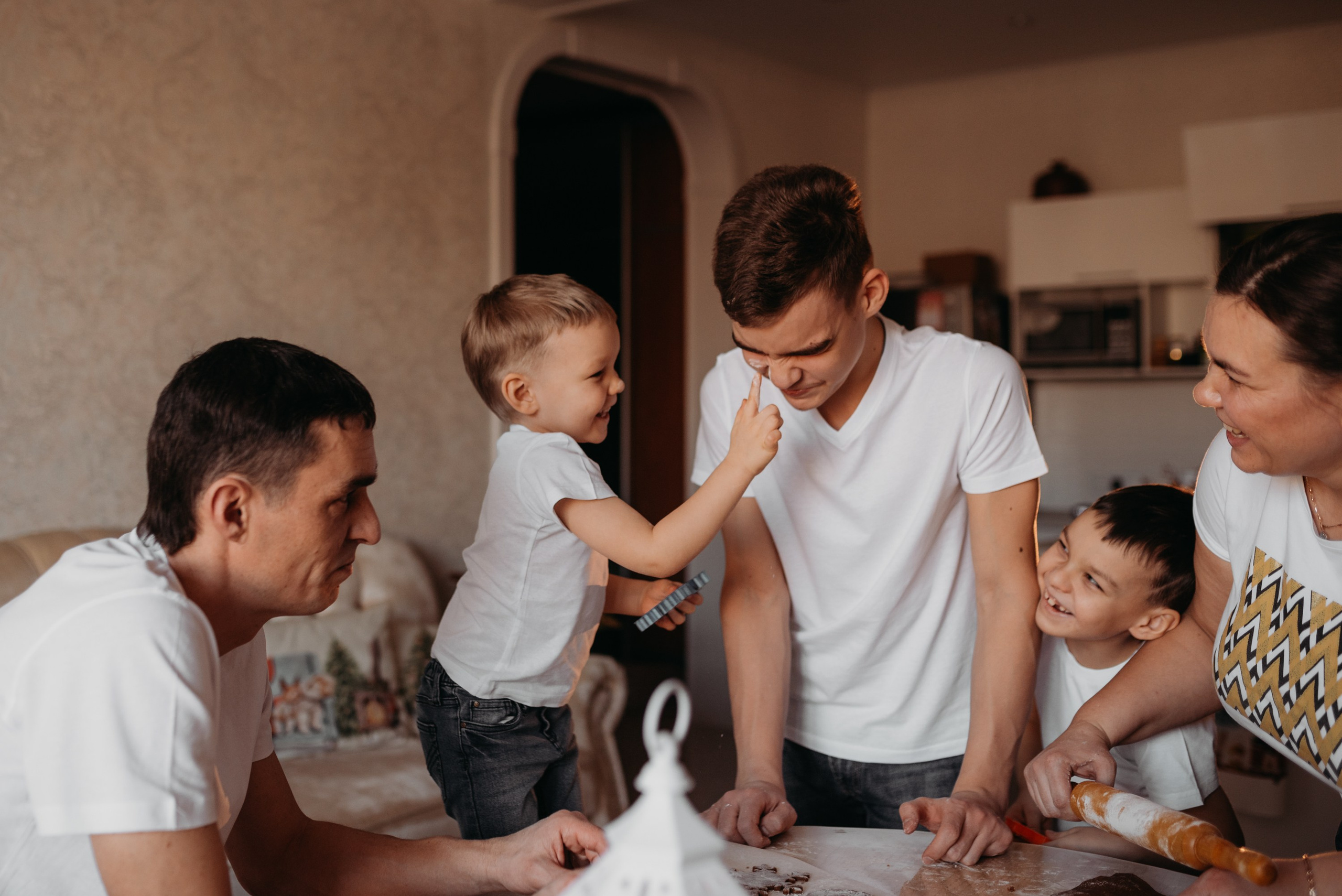 Юлия, Алексей, Тихон, Трофим и Потап. Семейный и детский фотограф в Новосибирске и Краснообске — Анна Ким