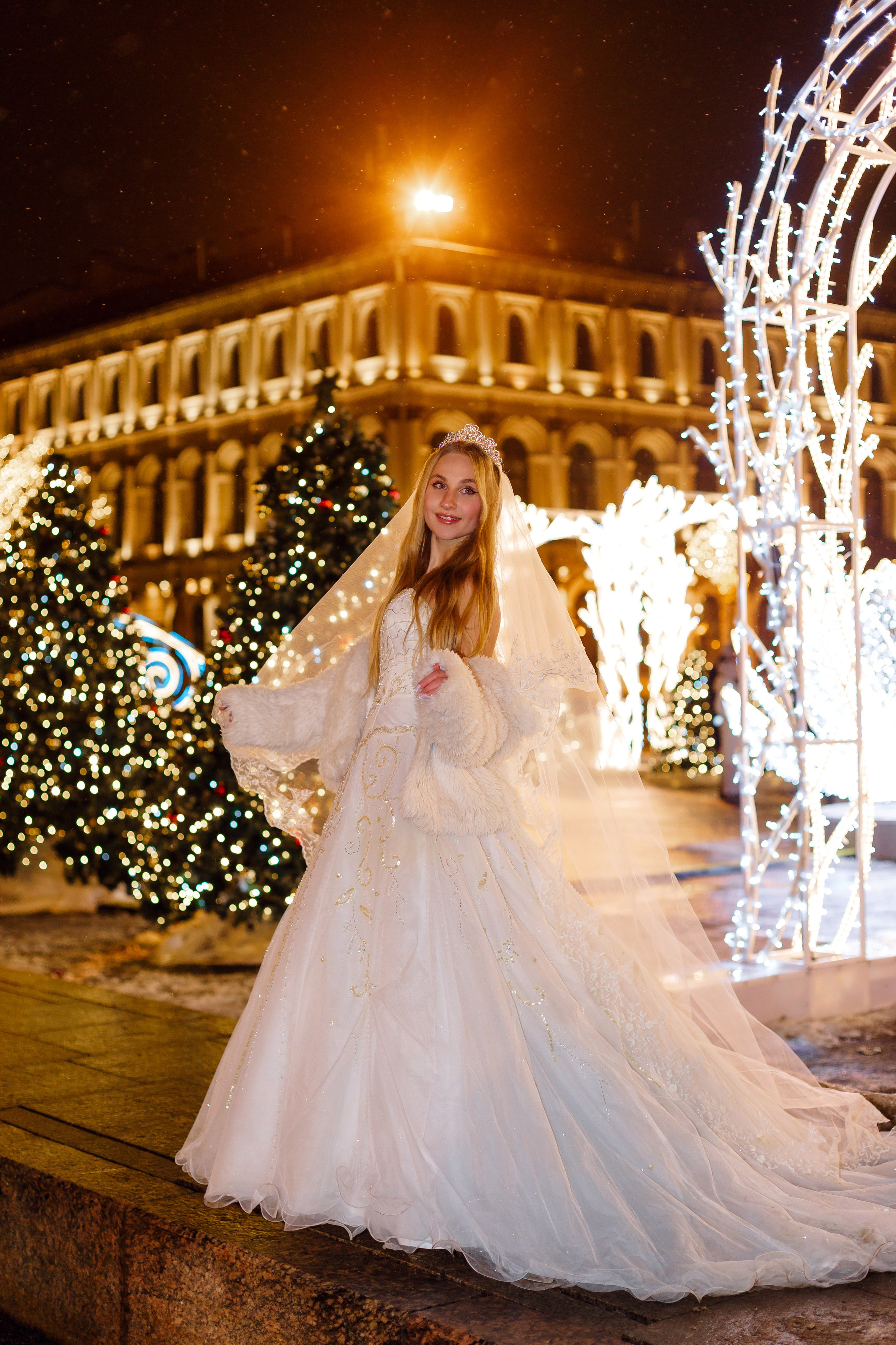 Прогулка по Новогоднему ночному Санкт- Петербургу. Свадебный и семейный фотограф Спб Бошман Ирина
