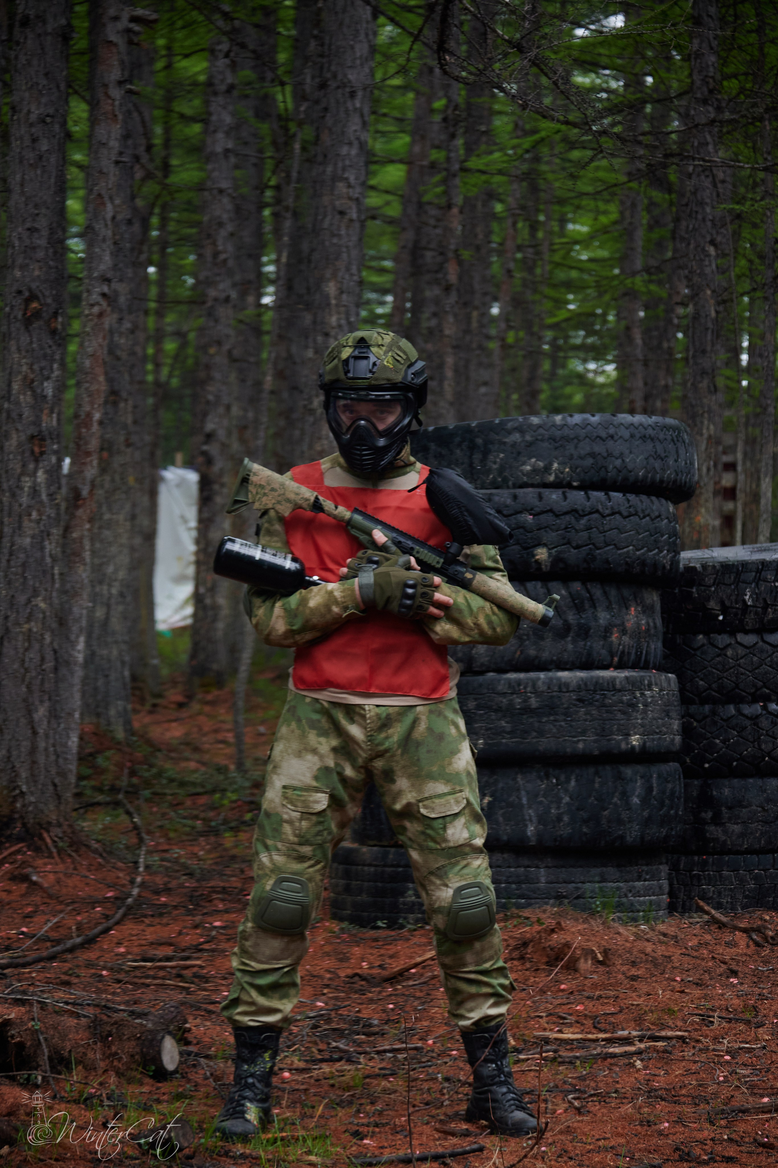 Пейнтбол Снегорка. Портретный и репортажный фотограф в Магадане Андрей Нефедов WinterCatPhoto