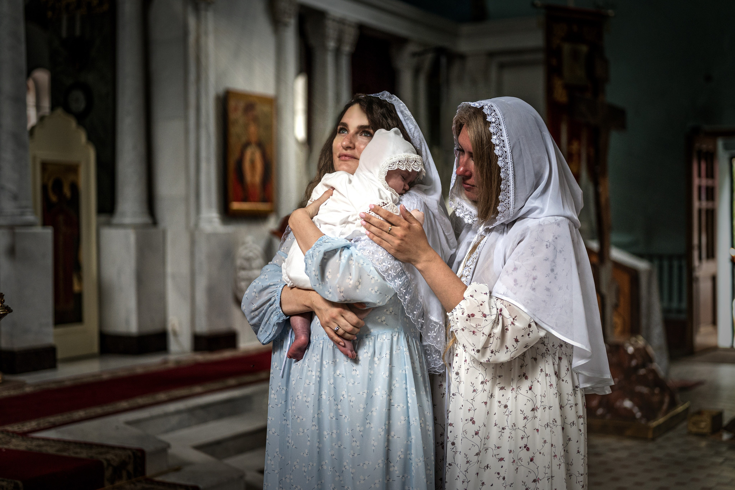 Крещение Анна. Семейный и детский фотограф Москва