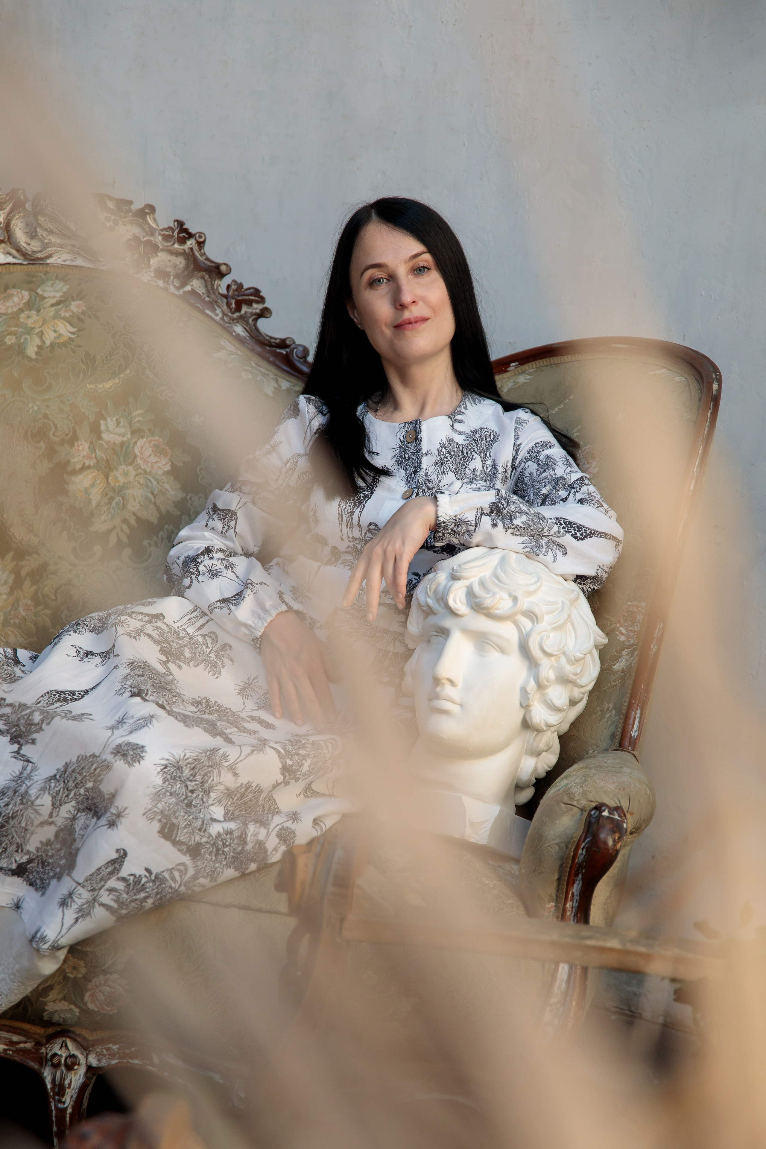 Ольга. Оранжерея. Фотограф в Москве Надуева Татьяна. Женский портрет, детский портрет, с