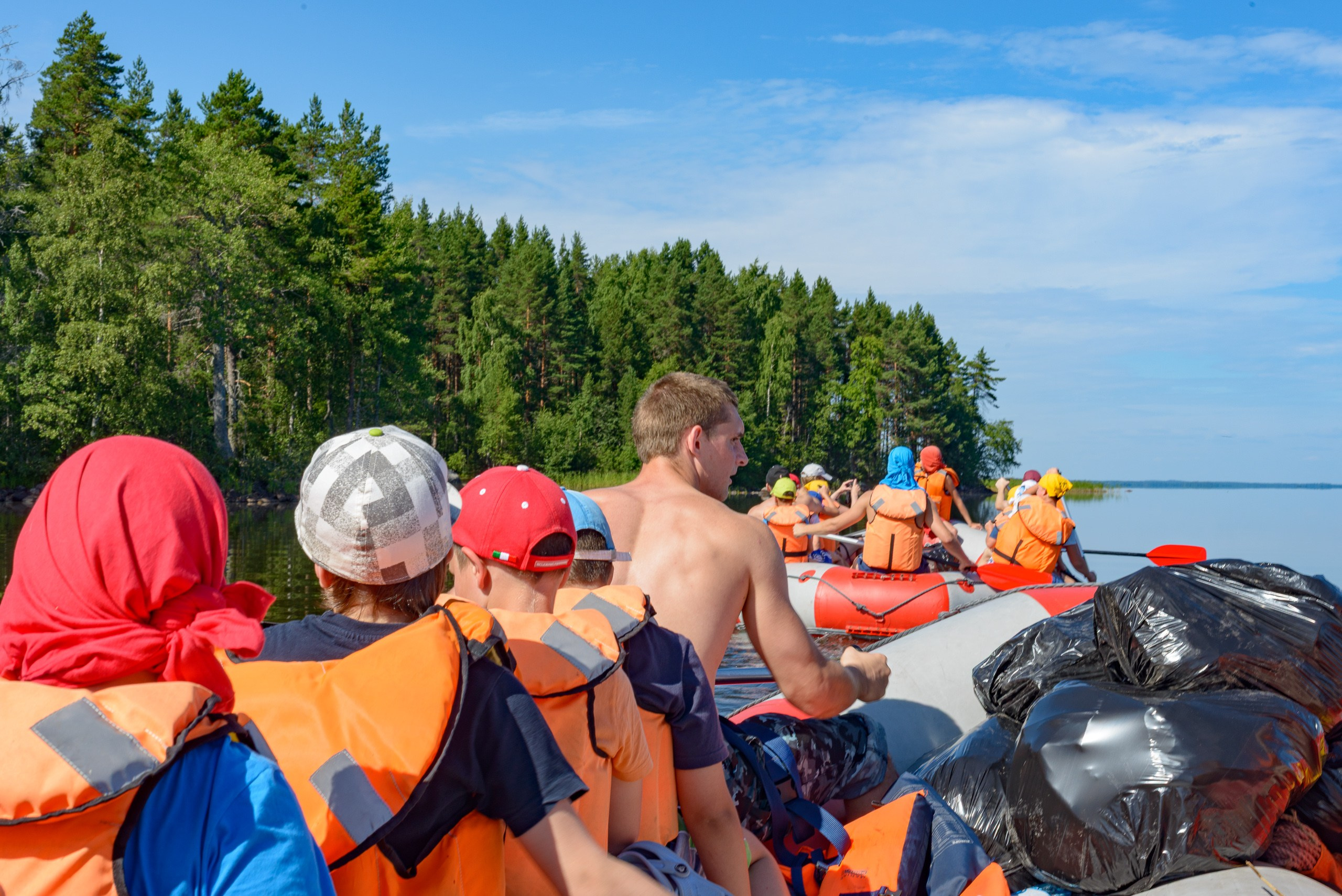 Летние тренировочные сборы Школы Боевых Искусств «МОН» 2013, Карельская кругосветка