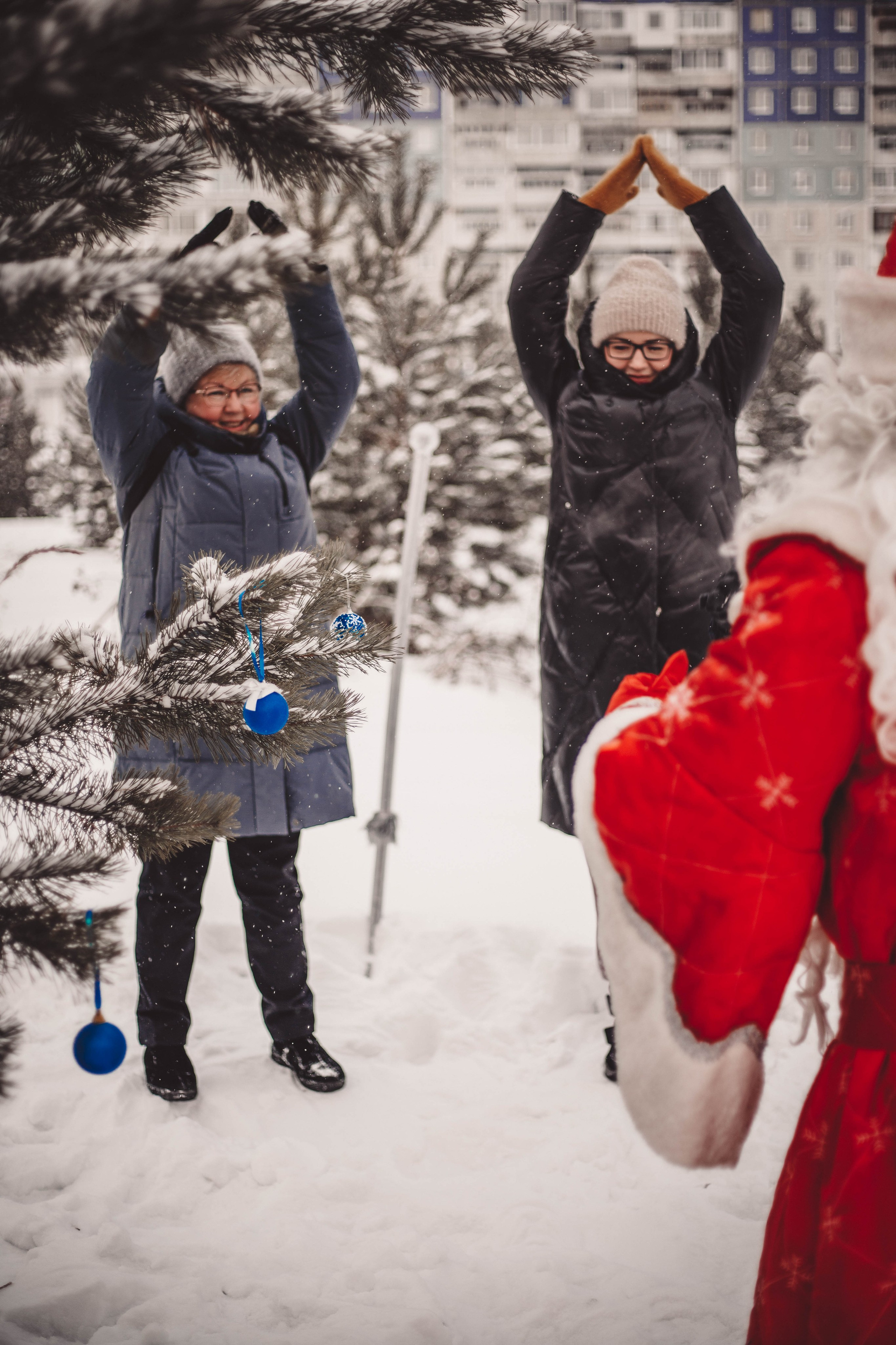Фотопроект - Волшебная встреча с Дедом Морозом. Семейный и женский фотограф Кемерово Мария Степ