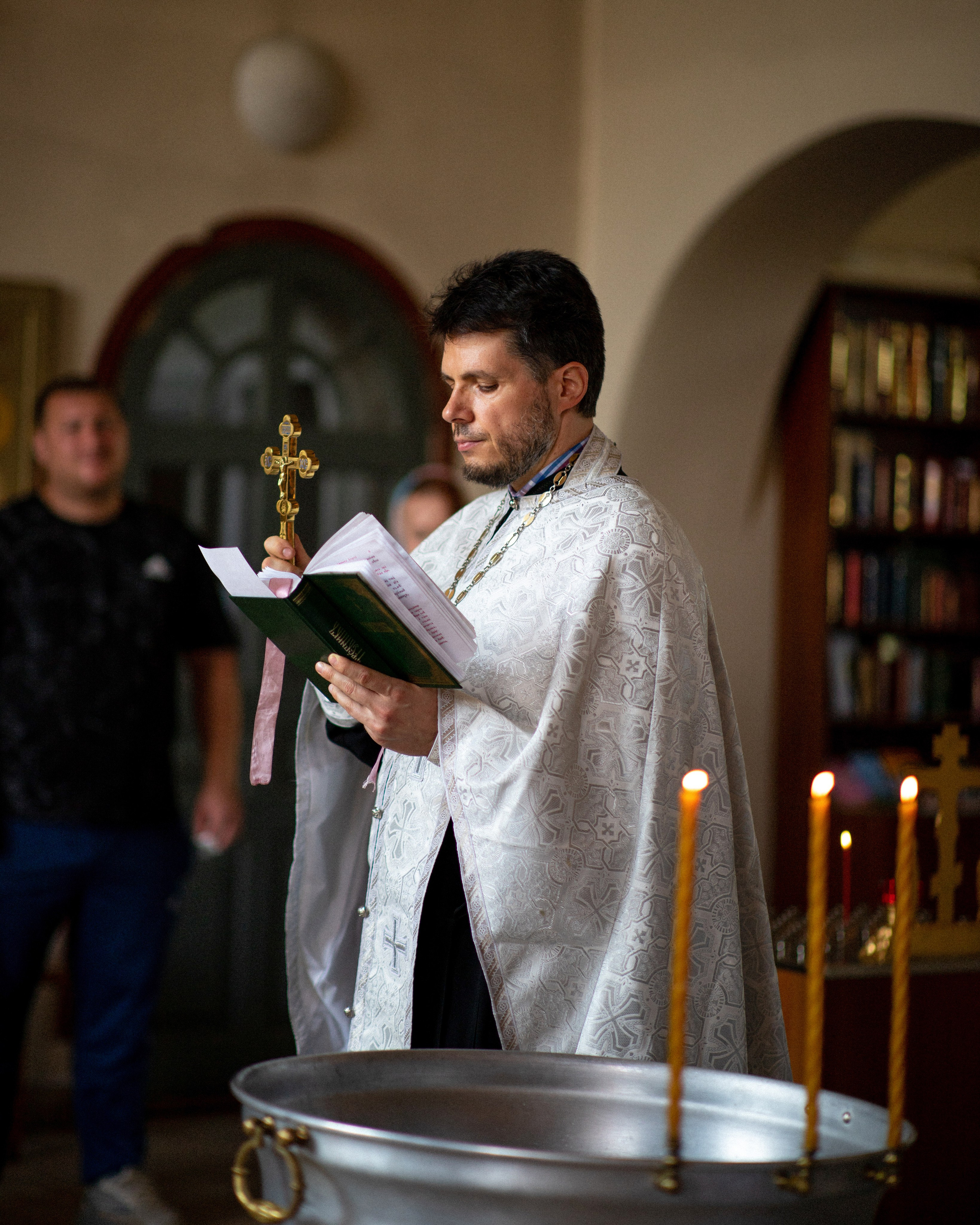 Крещение Марии. Фотограф на крещение в Рязани. Семейный фотограф