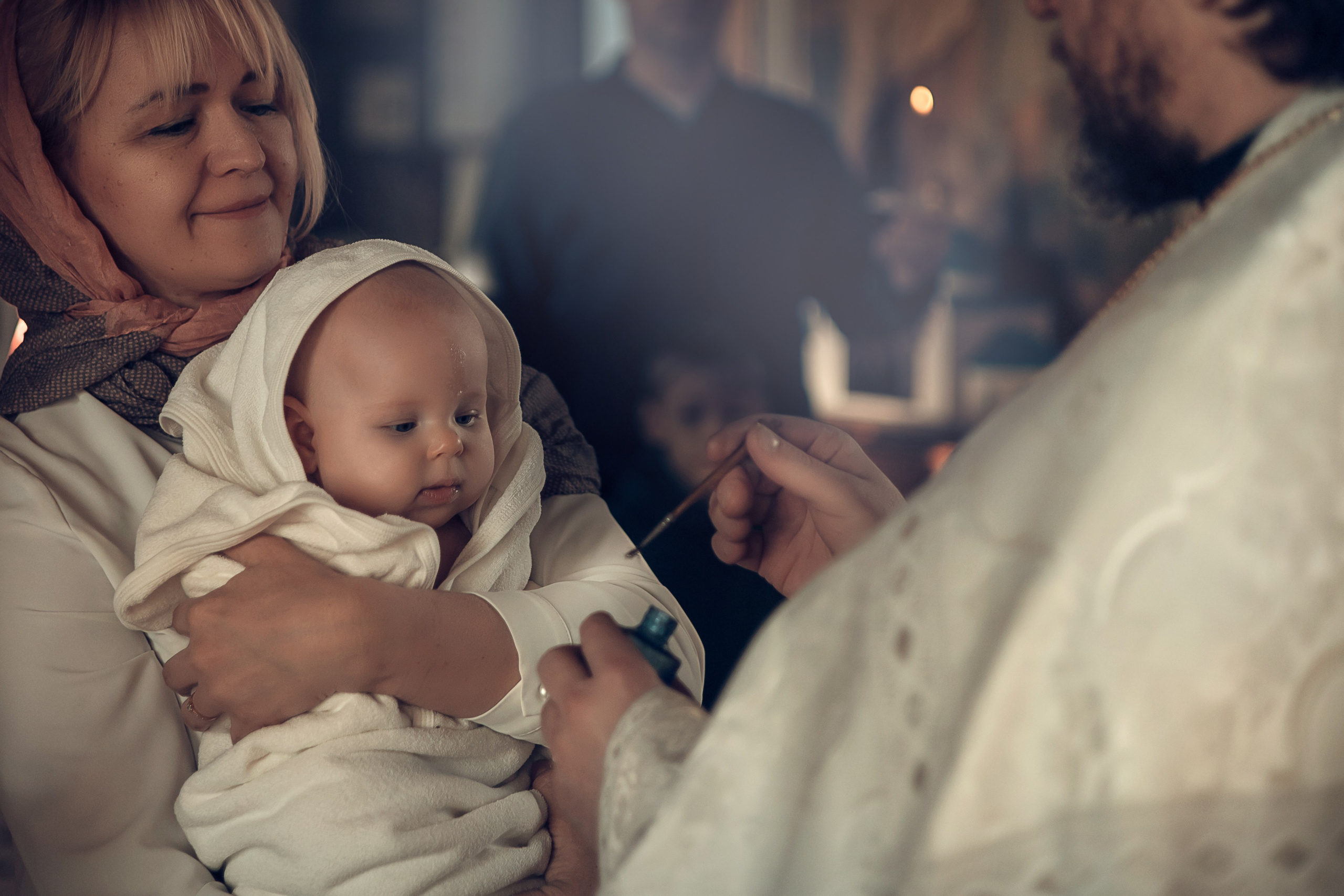 Крещение малыша. Семейный и детский фотограф в Ярославле Виктория Макаренко