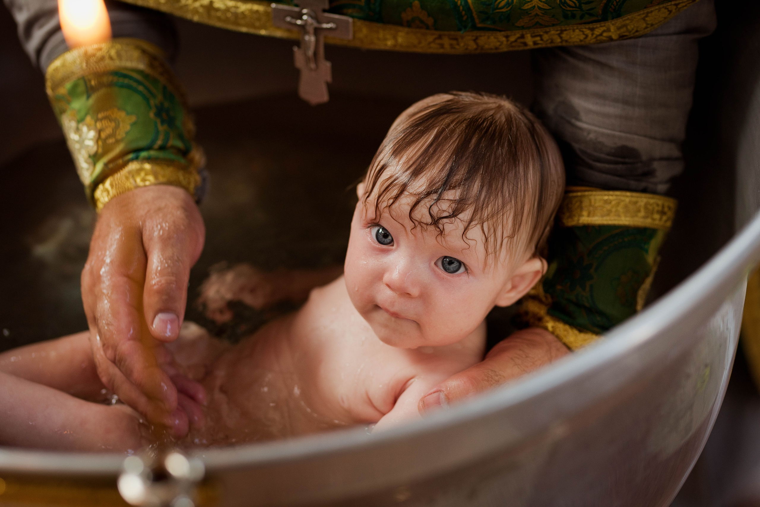 Крещение Варвары. Свадебный и семейный фотограф Яна Стражева. Волгоград, Москва