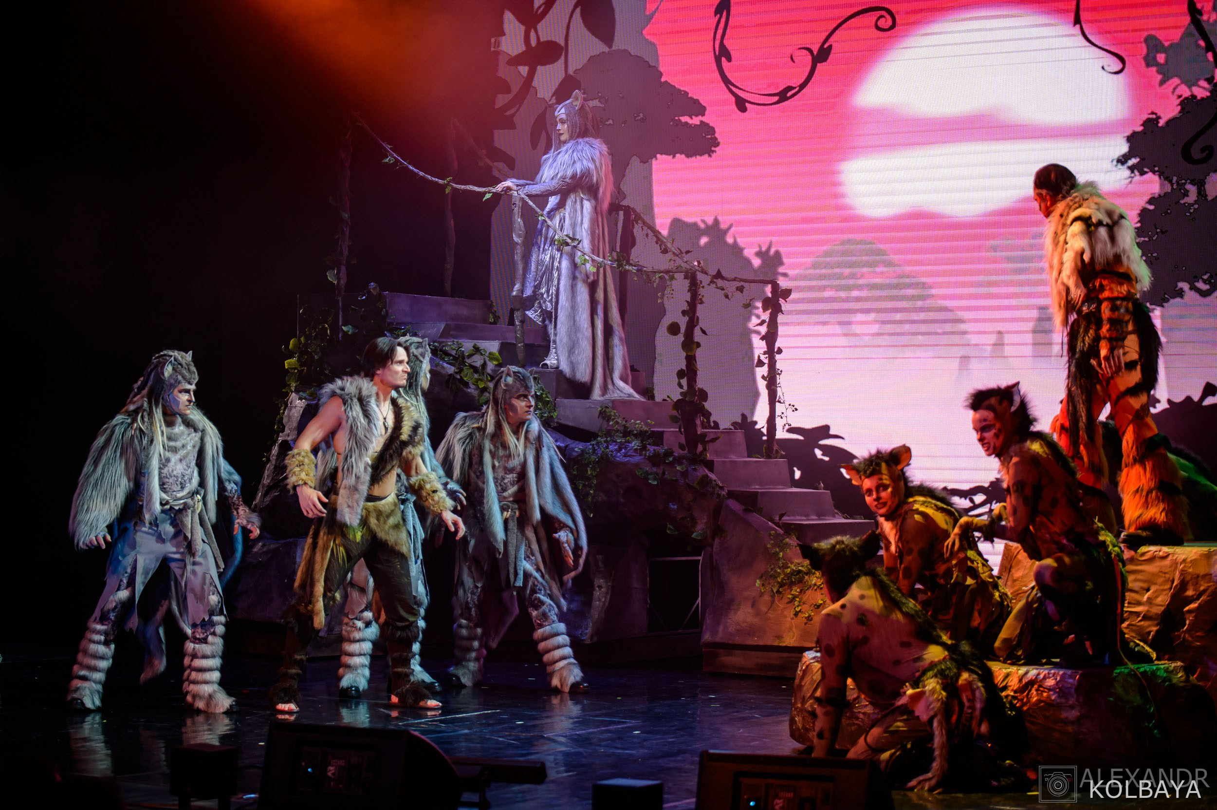 Мюзикл «Маугли». Концертный и театральный репортажный фотограф в Москве Александр Колбая