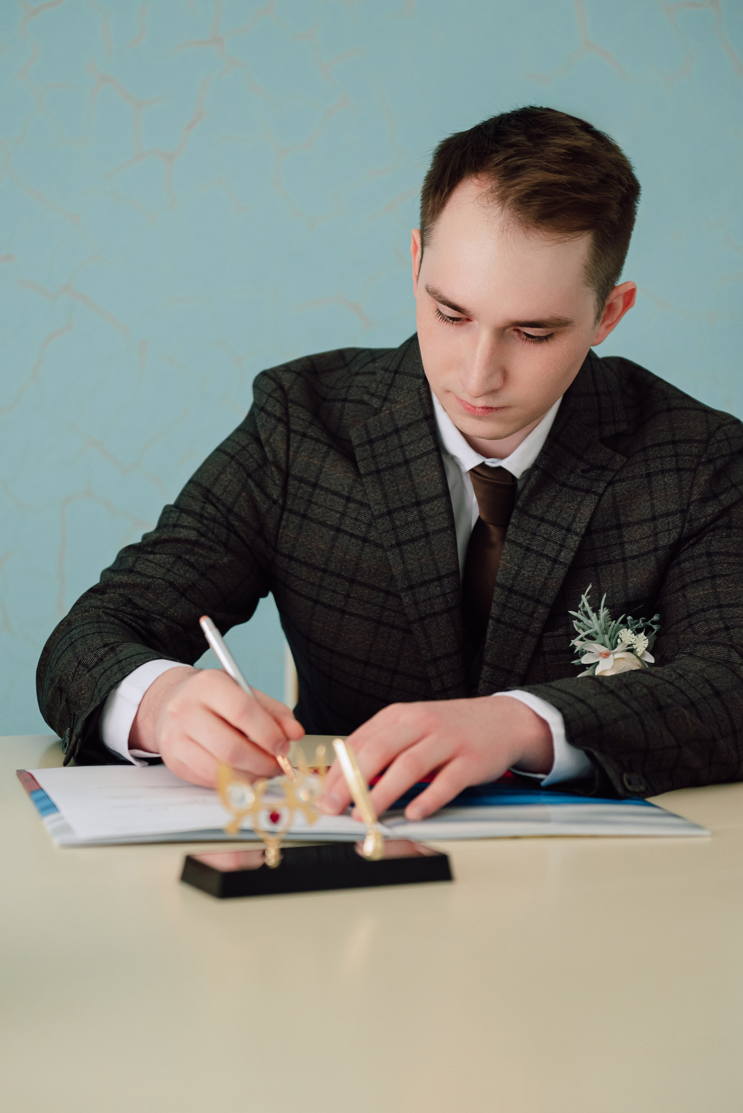 Свадебная фотосессия в рудничном загсе г. Кемерово