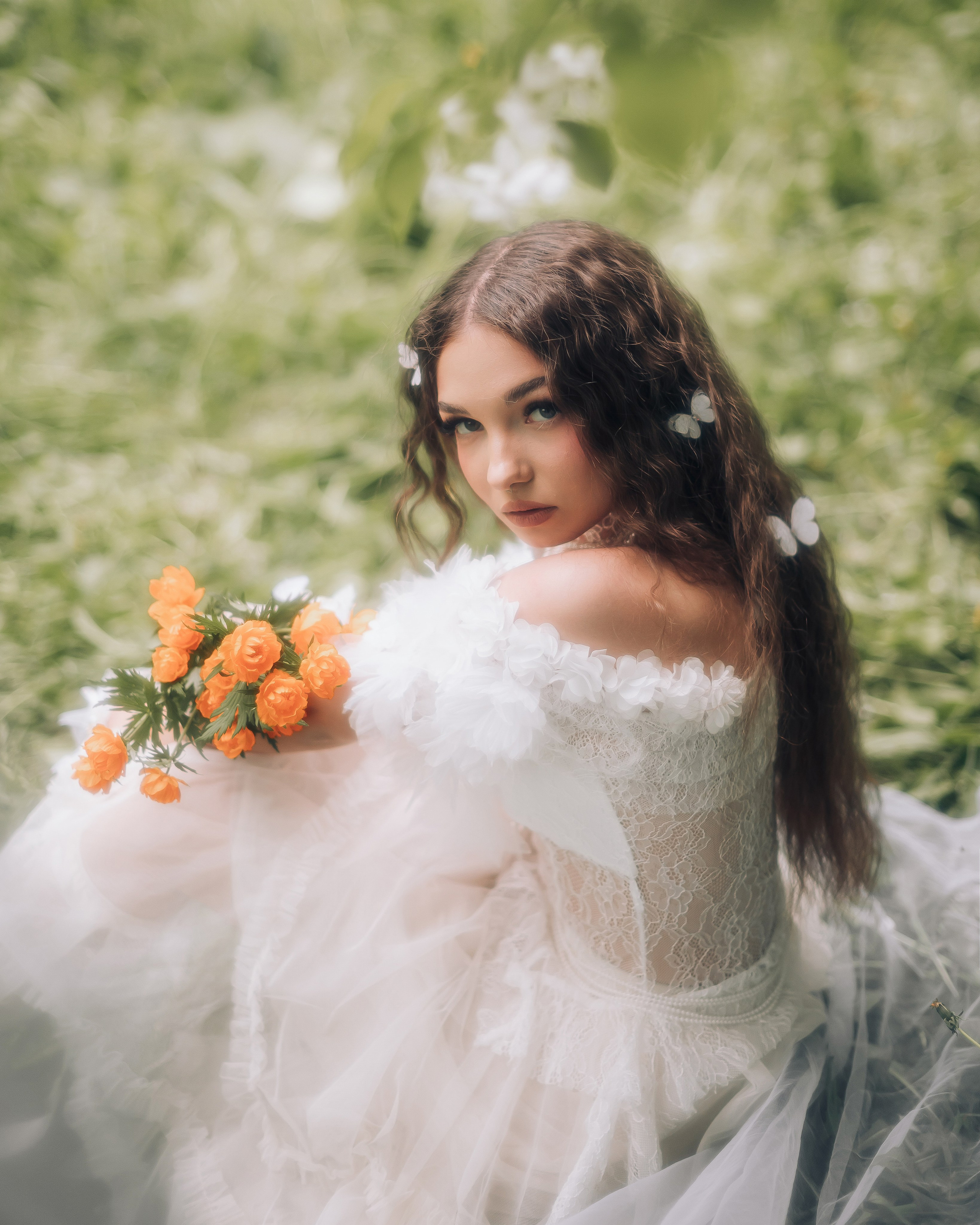 Фотосессия в цветении в Кузбасском парке г. Кемерово