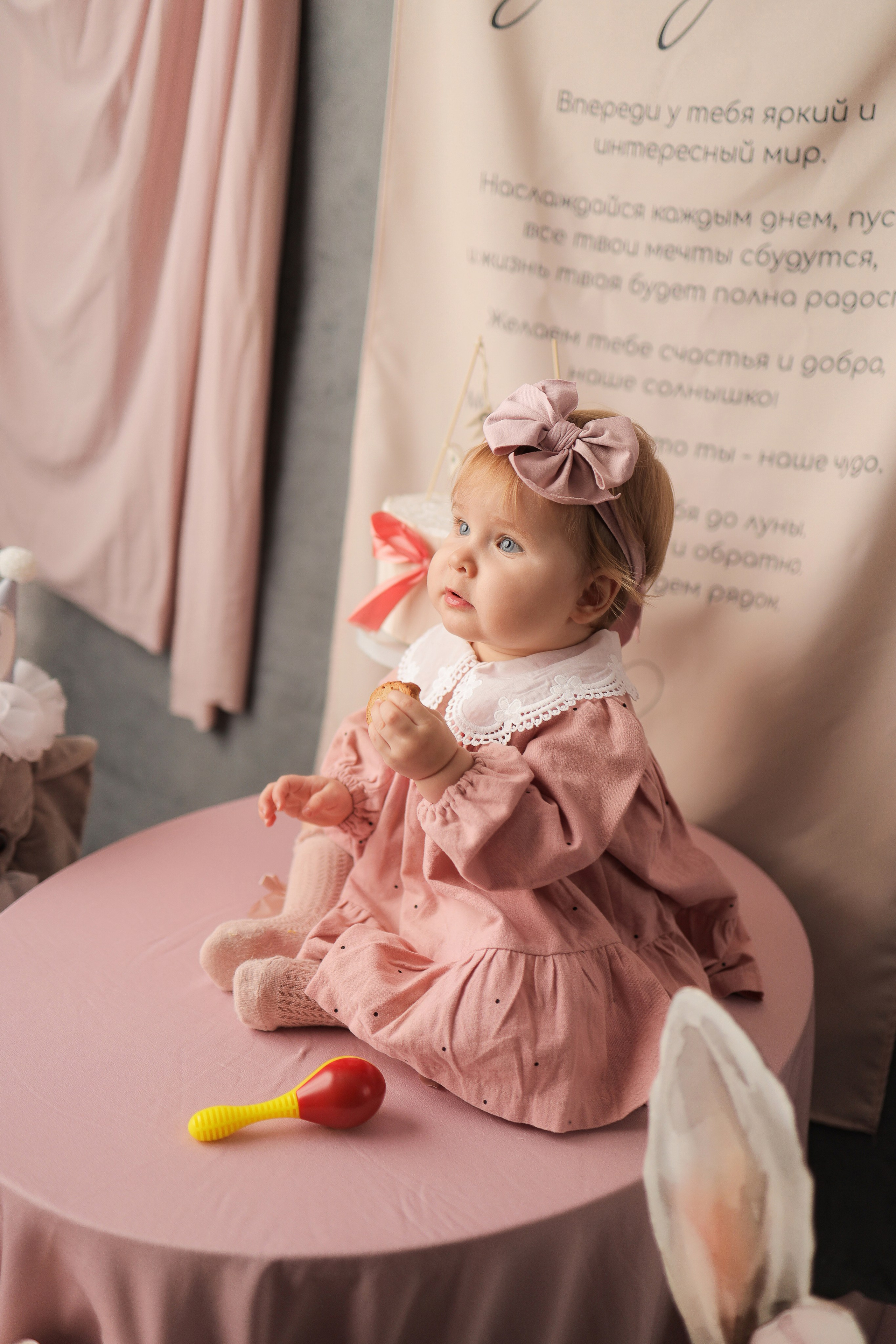Юлианна, 1 годик. Фотограф новорожденных в Новокузнецке Анна Горошникова