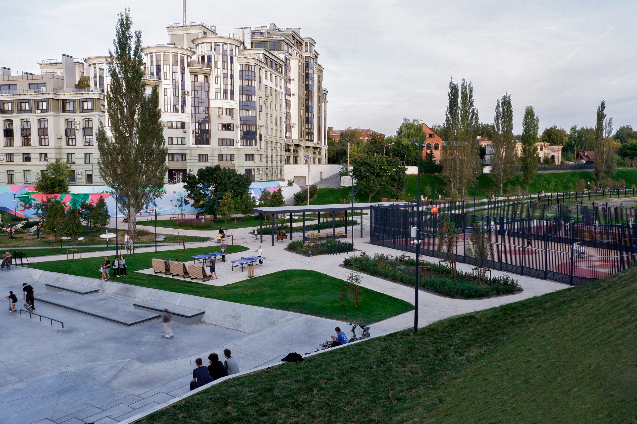 Лыбедский бульвар. Михаил Мулач | Архитектурный фотограф