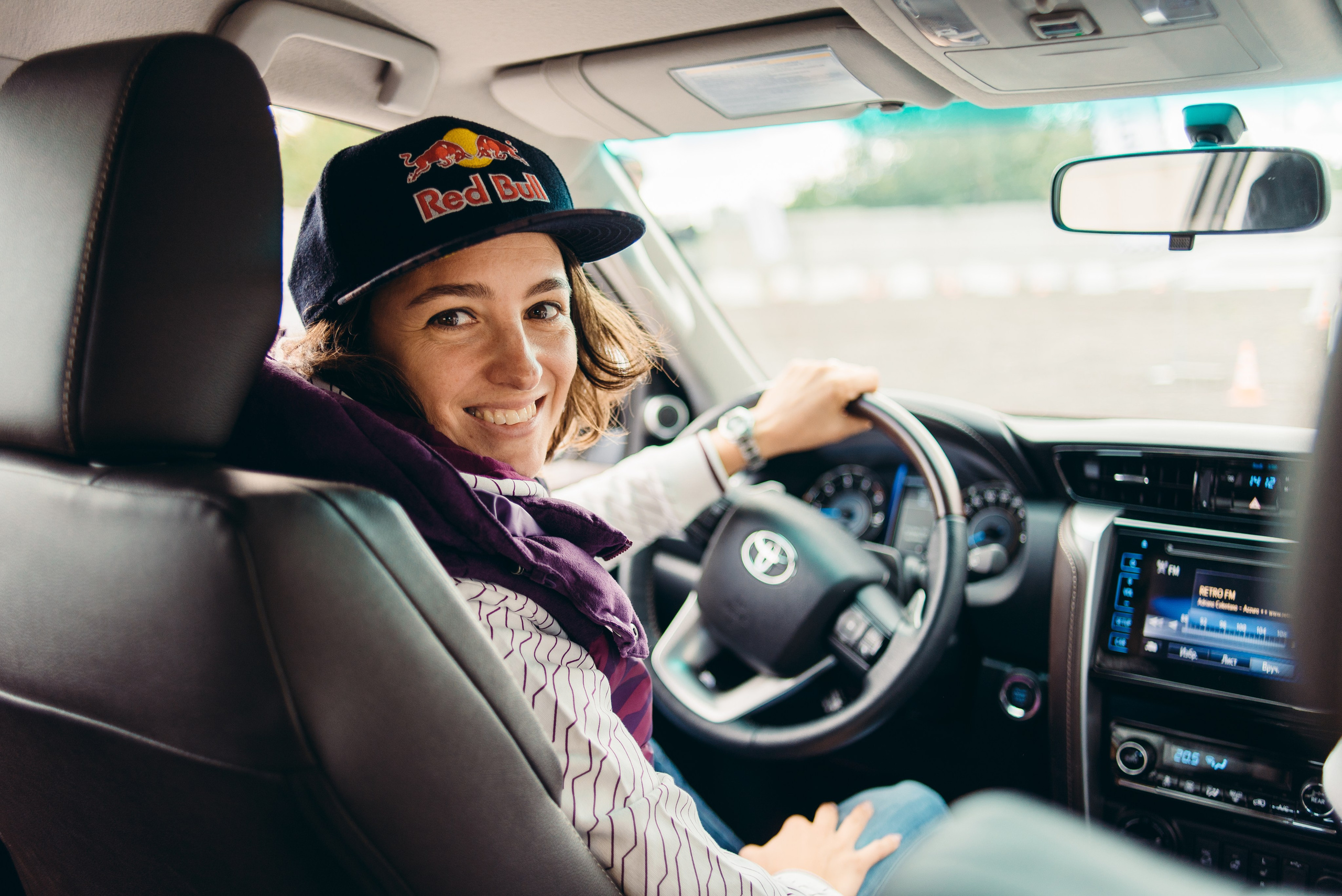 Атлеты Toyota Team Russia. DeLorein