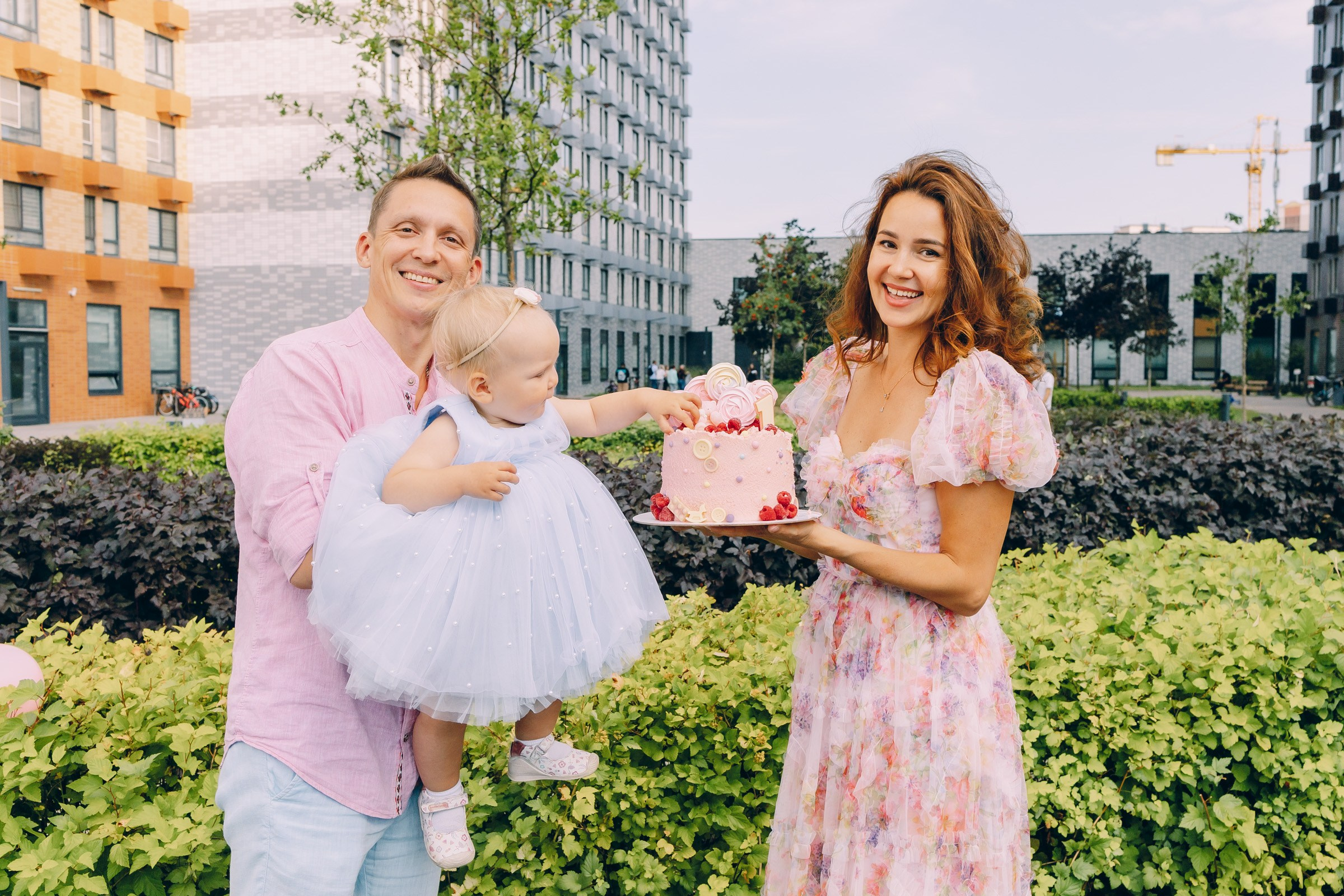 Ангелине 1 год. Семейный Фотограф в Москве Евгения Симоненко