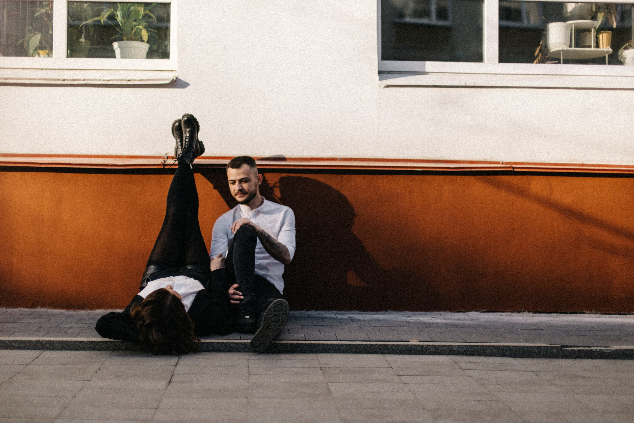 У Колеса обозрения. Фотограф в Нижнем Новгороде