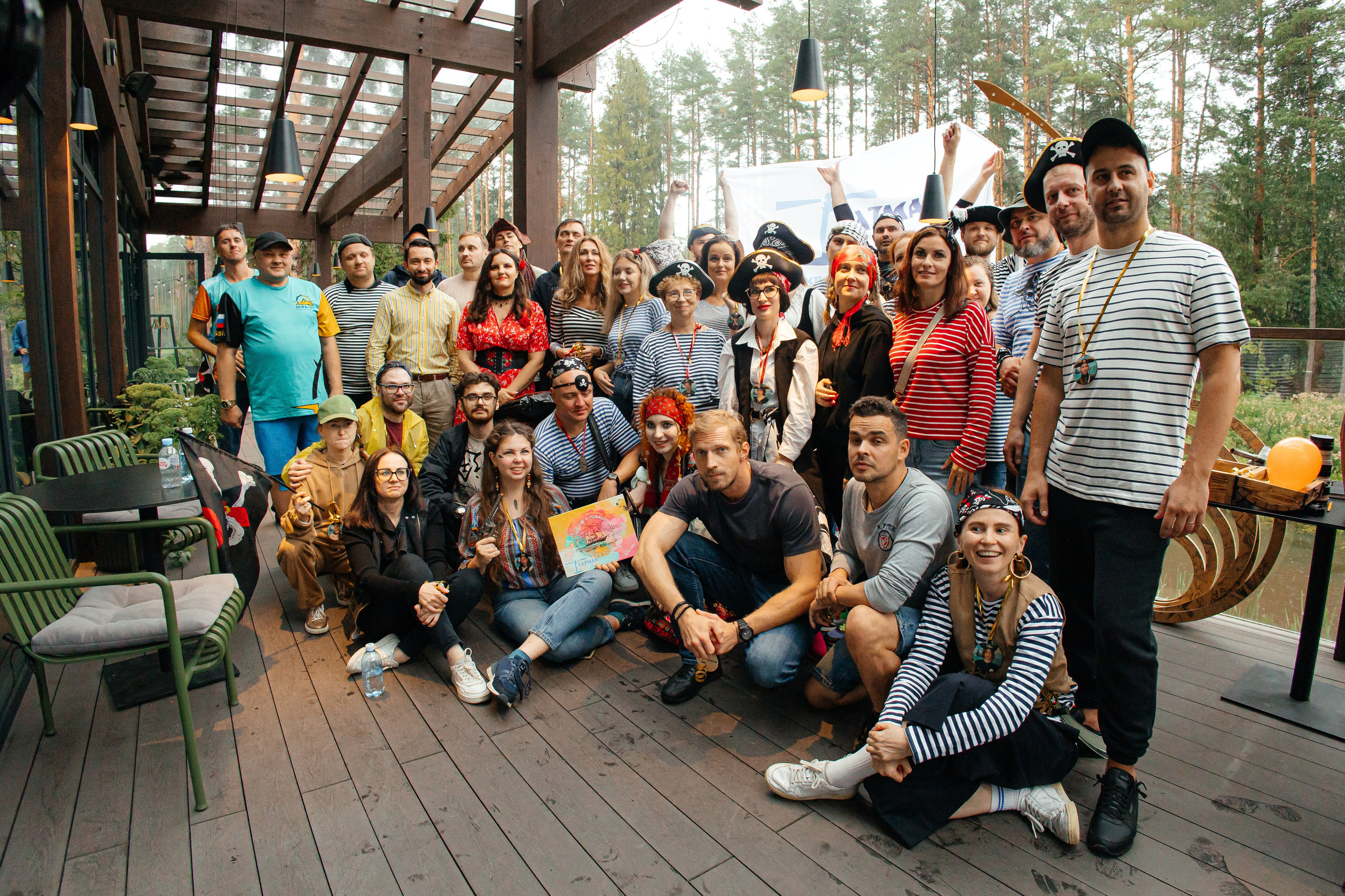 Тимбилдинг «Пираты». Фотограф в Санкт-Петербурге Виктория Безверхая