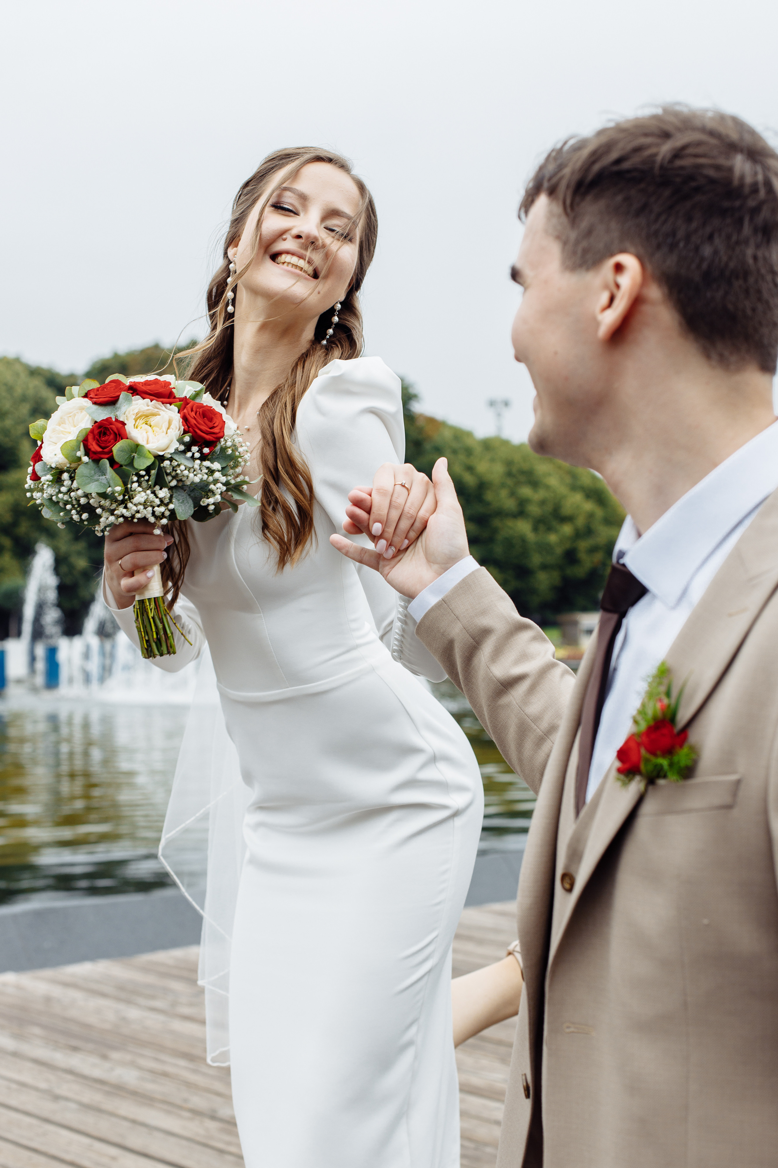 Настя и Владимир. Свадебный и портретный фотограф в Королёве Сергей Чихарев