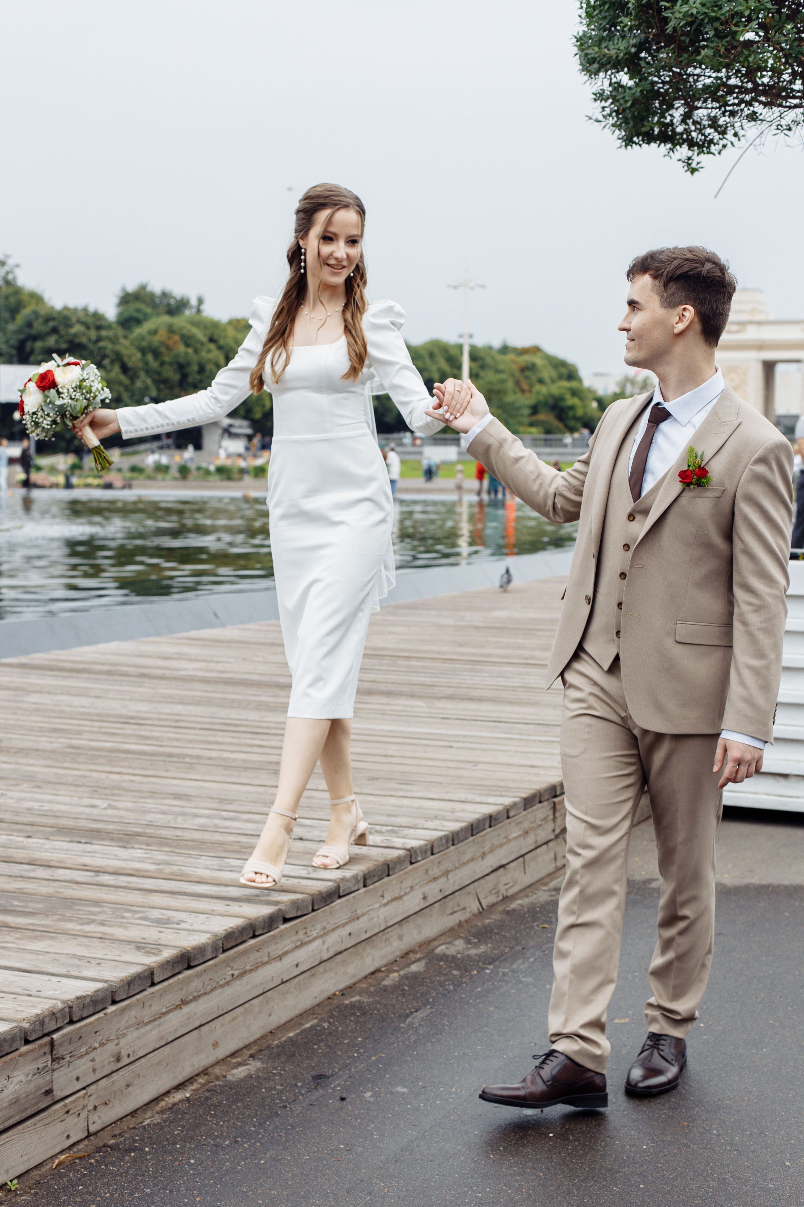 Настя и Владимир. Свадебный и портретный фотограф в Королёве Сергей Чихарев