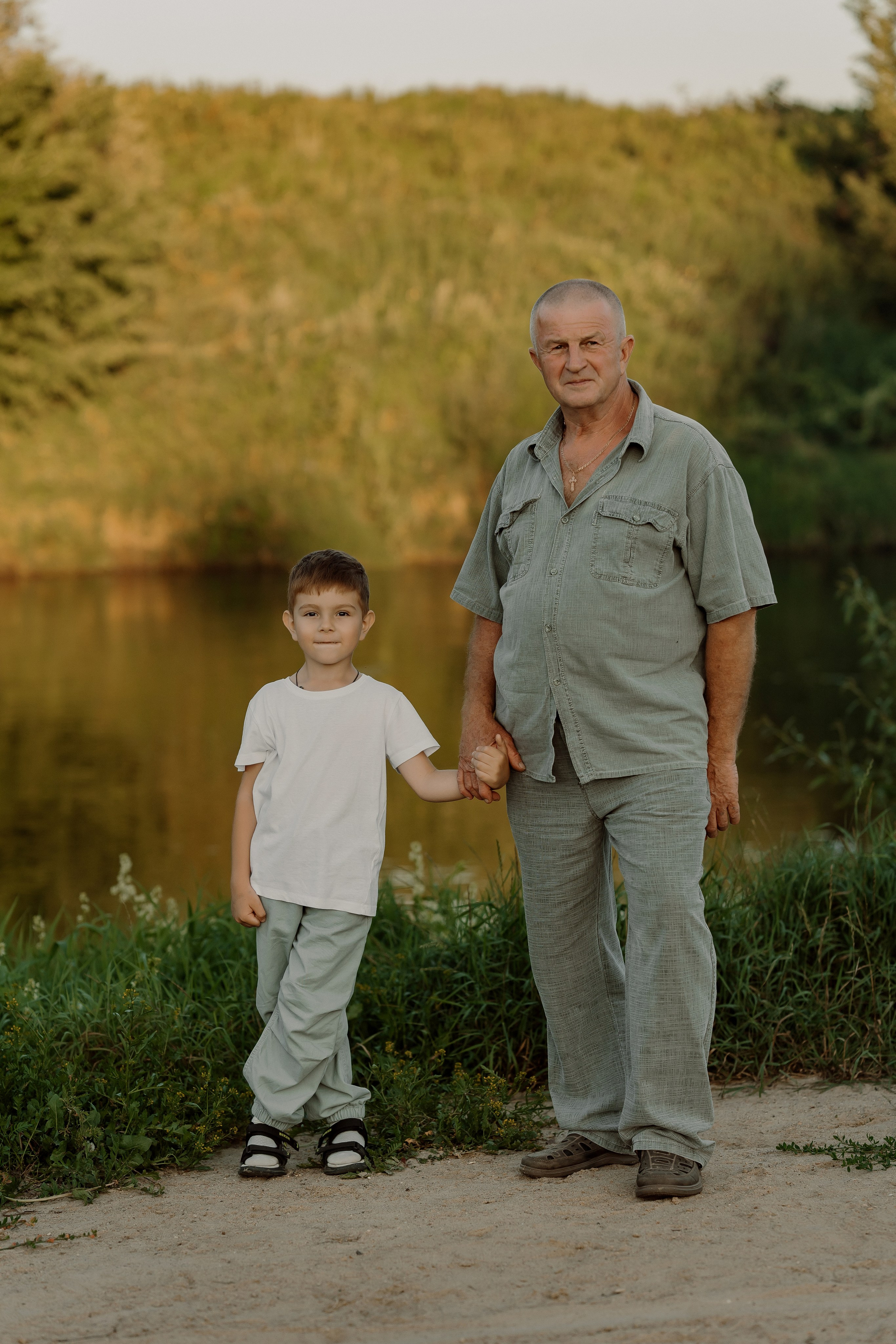 Съемка с внуками. Свадебный и индивидуальный фотограф в Суворове Клюева Мария