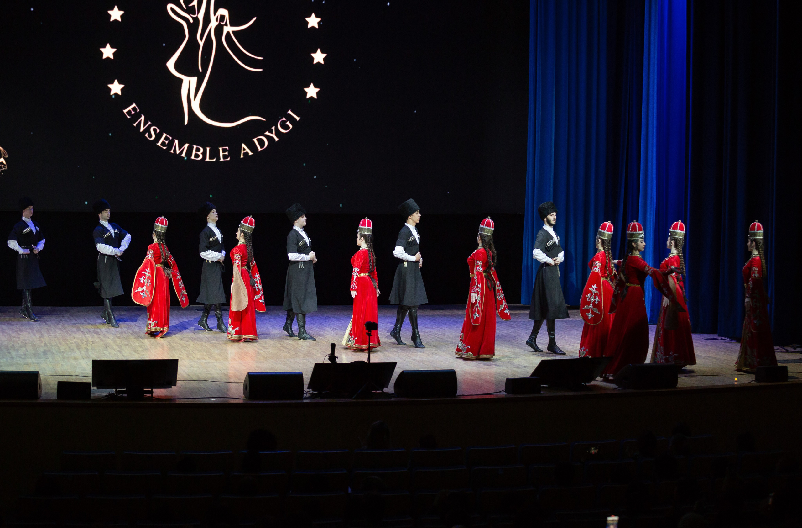 Юбилейный концерт танцевального коллектива «Адыги». Репортажный фотограф в Москве