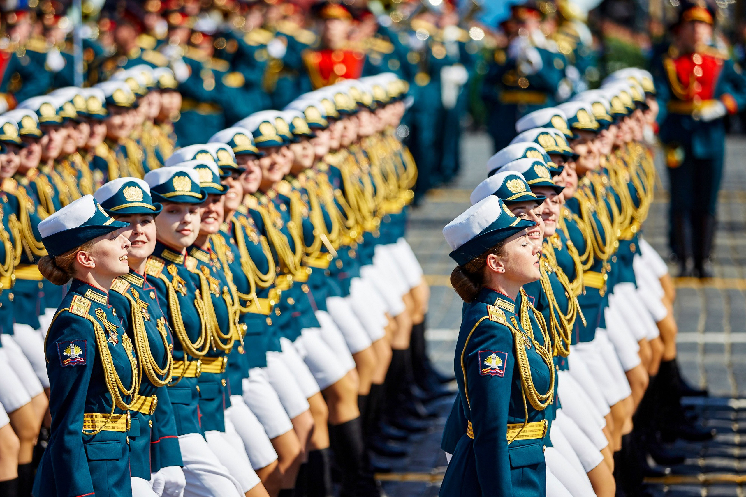 Репетиция Парада Победы на Красной площади