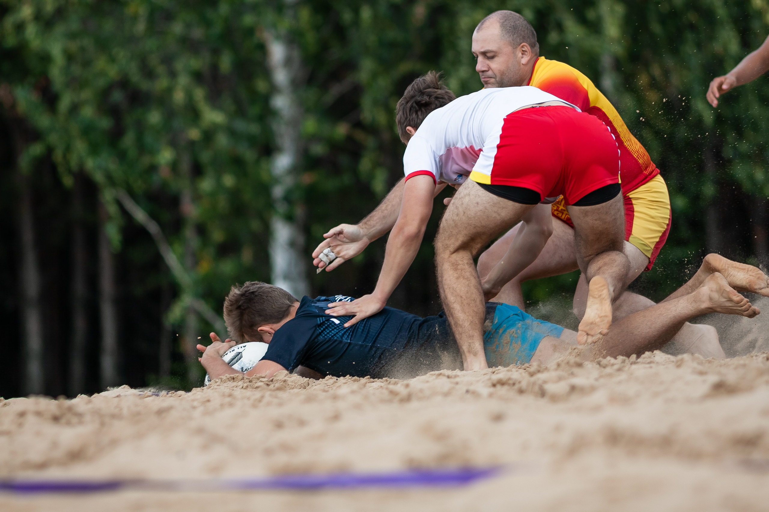 «Кубок «Молота» по пляжному Регби. Фотография
