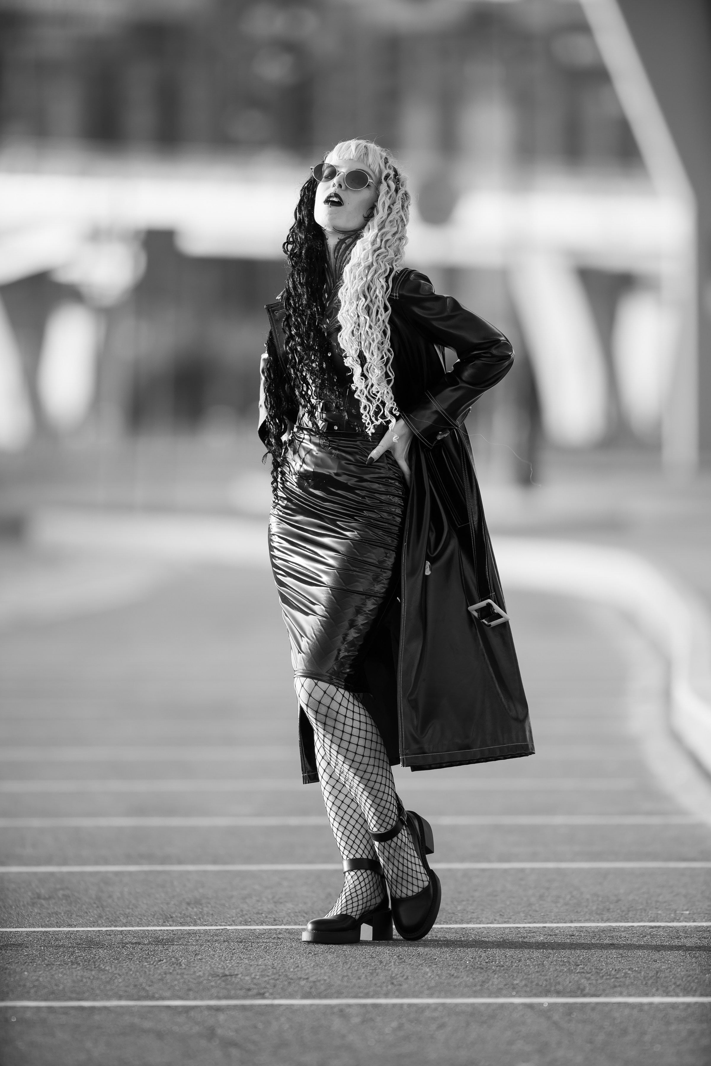 Оля. Паркинг. Портретный фотограф в Санкт-Петербурге Александр Быстрицкий