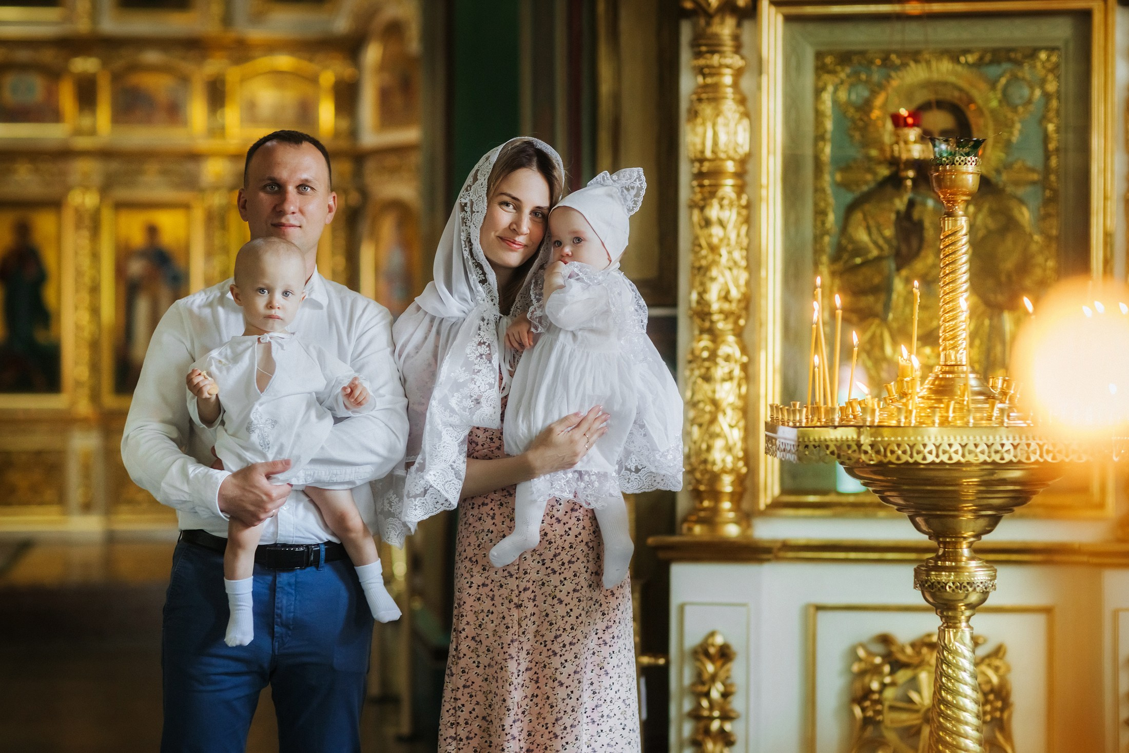Таинство крещения глазами счастливой жены и мамы. Фотографы в городе Волгограде — Людмила Агеева и Алексей Околелов